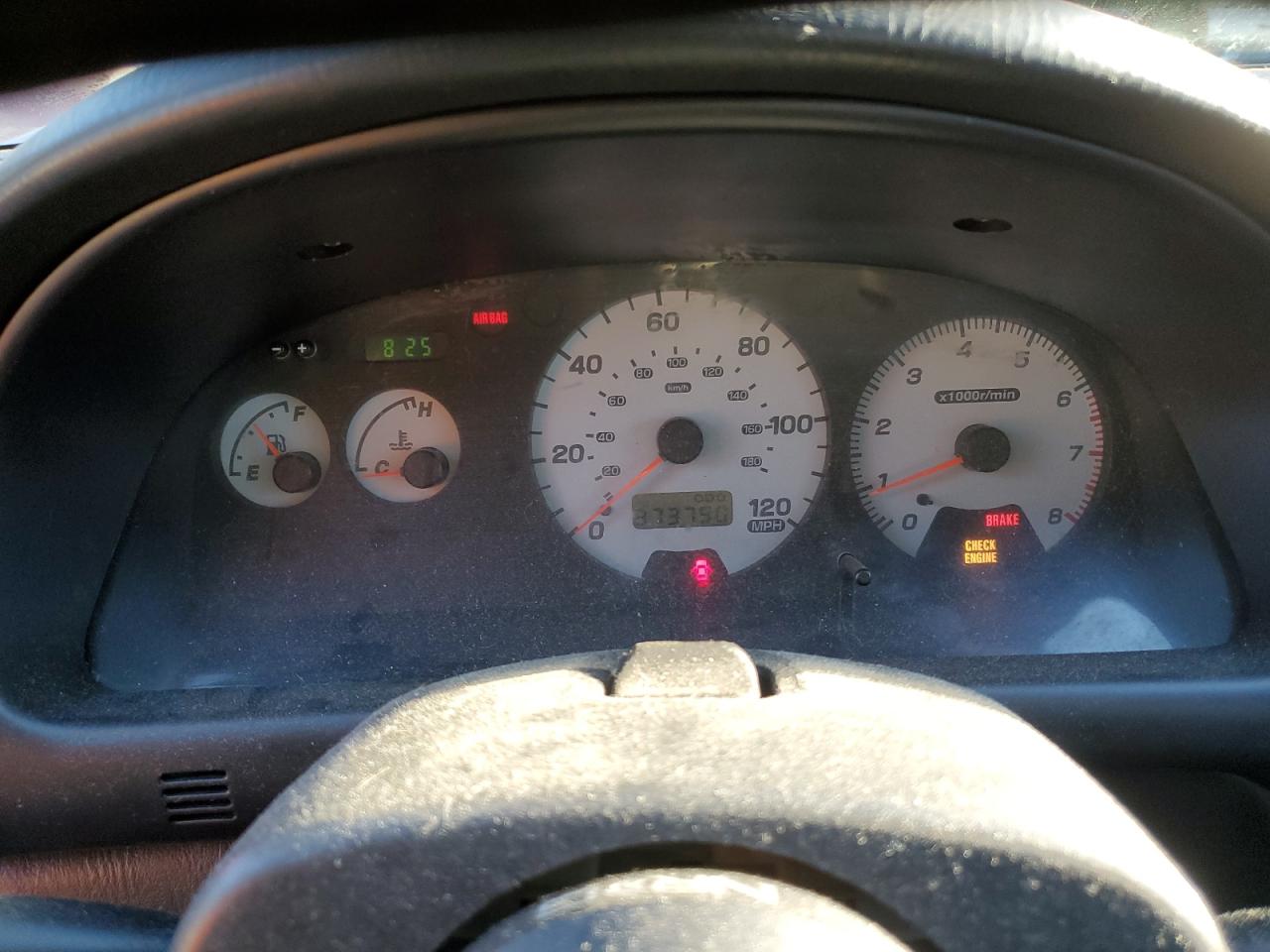 2001 Subaru Impreza Rs Red vin: JF1GC675X1H501917