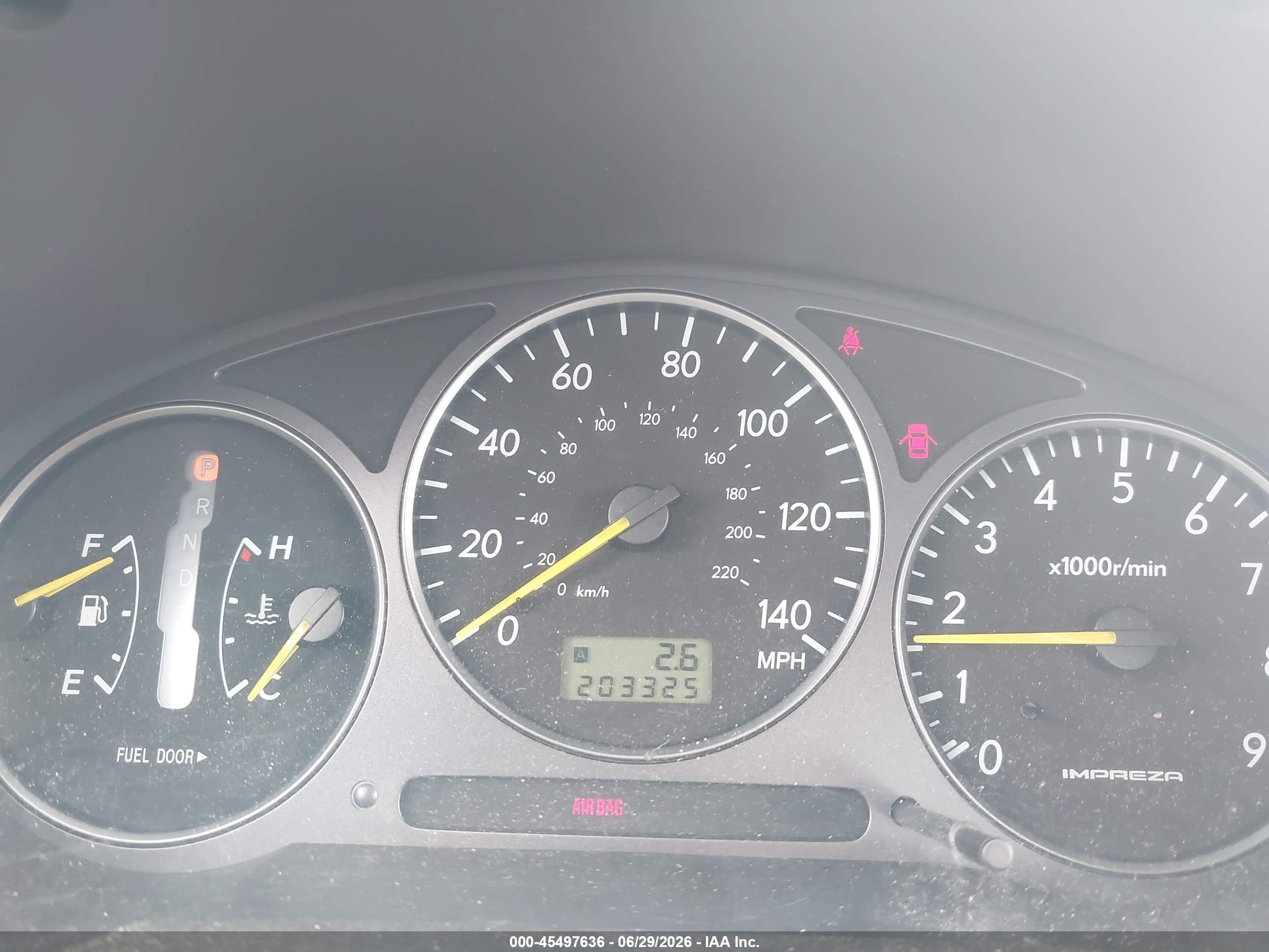 2002 Subaru Impreza Wrx Silver vin: JF1GD29602H519971