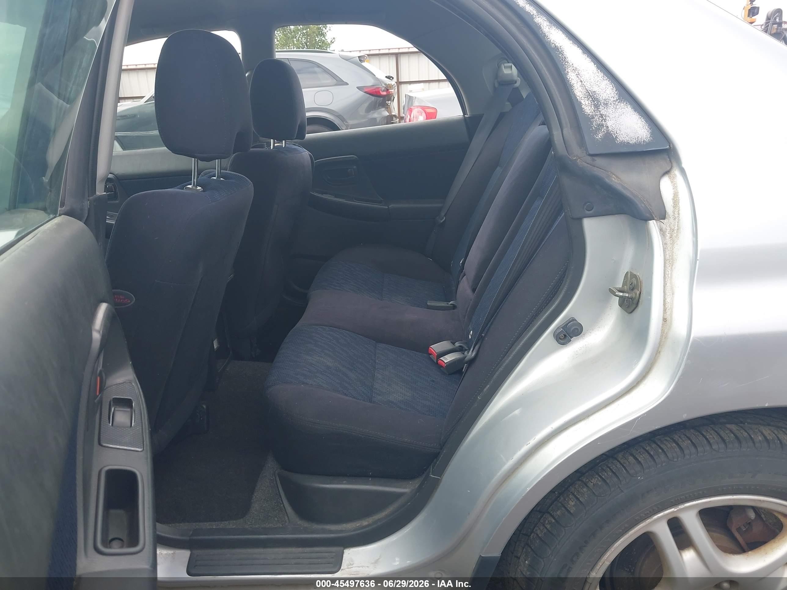 2002 Subaru Impreza Wrx Silver vin: JF1GD29602H519971