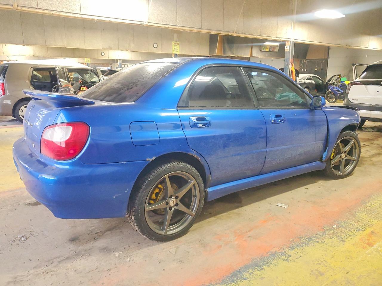 2003 Subaru Impreza Wrx Blue vin: JF1GD29603H501326