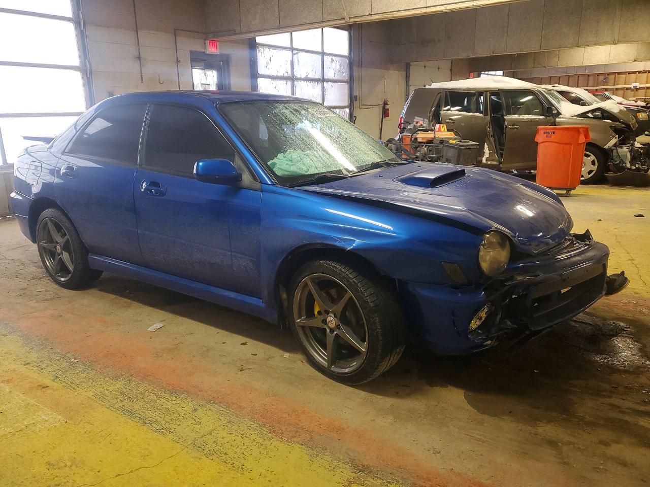 2003 Subaru Impreza Wrx Blue vin: JF1GD29603H501326