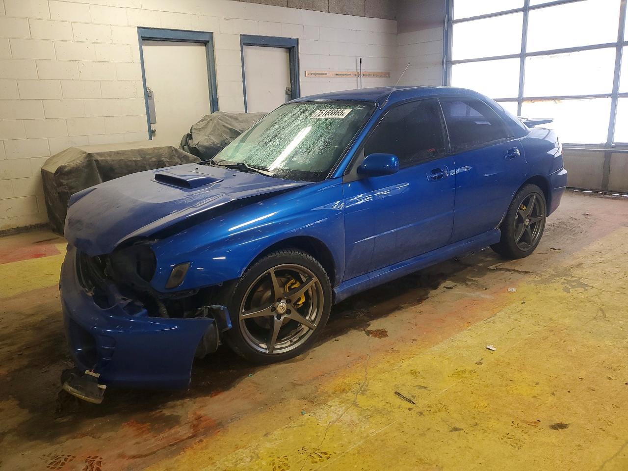 2003 Subaru Impreza Wrx Blue vin: JF1GD29603H501326