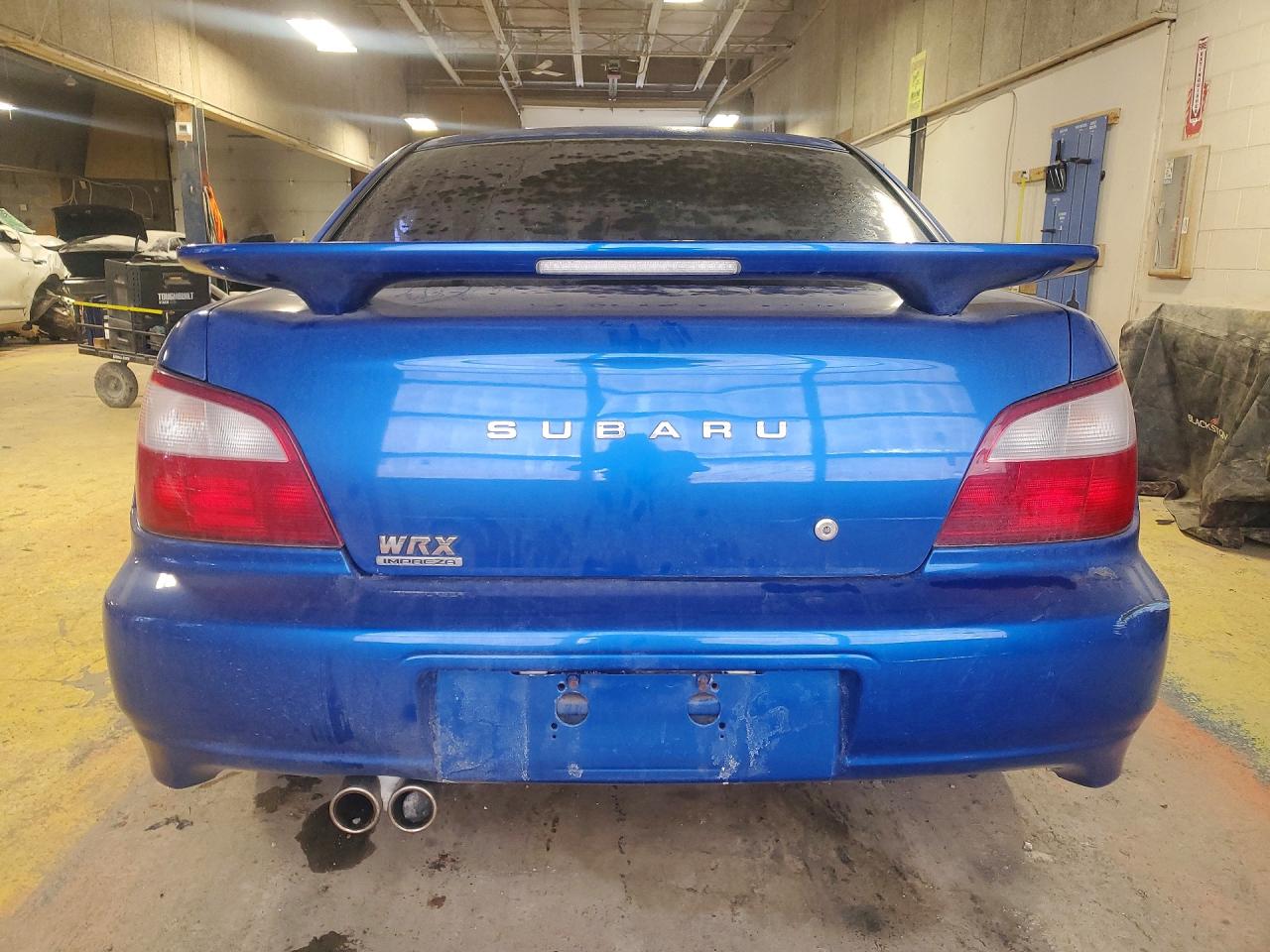 2003 Subaru Impreza Wrx Blue vin: JF1GD29603H501326