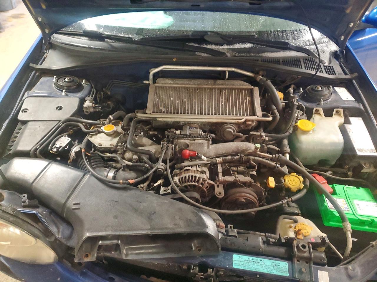 2003 Subaru Impreza Wrx Blue vin: JF1GD29603H501326
