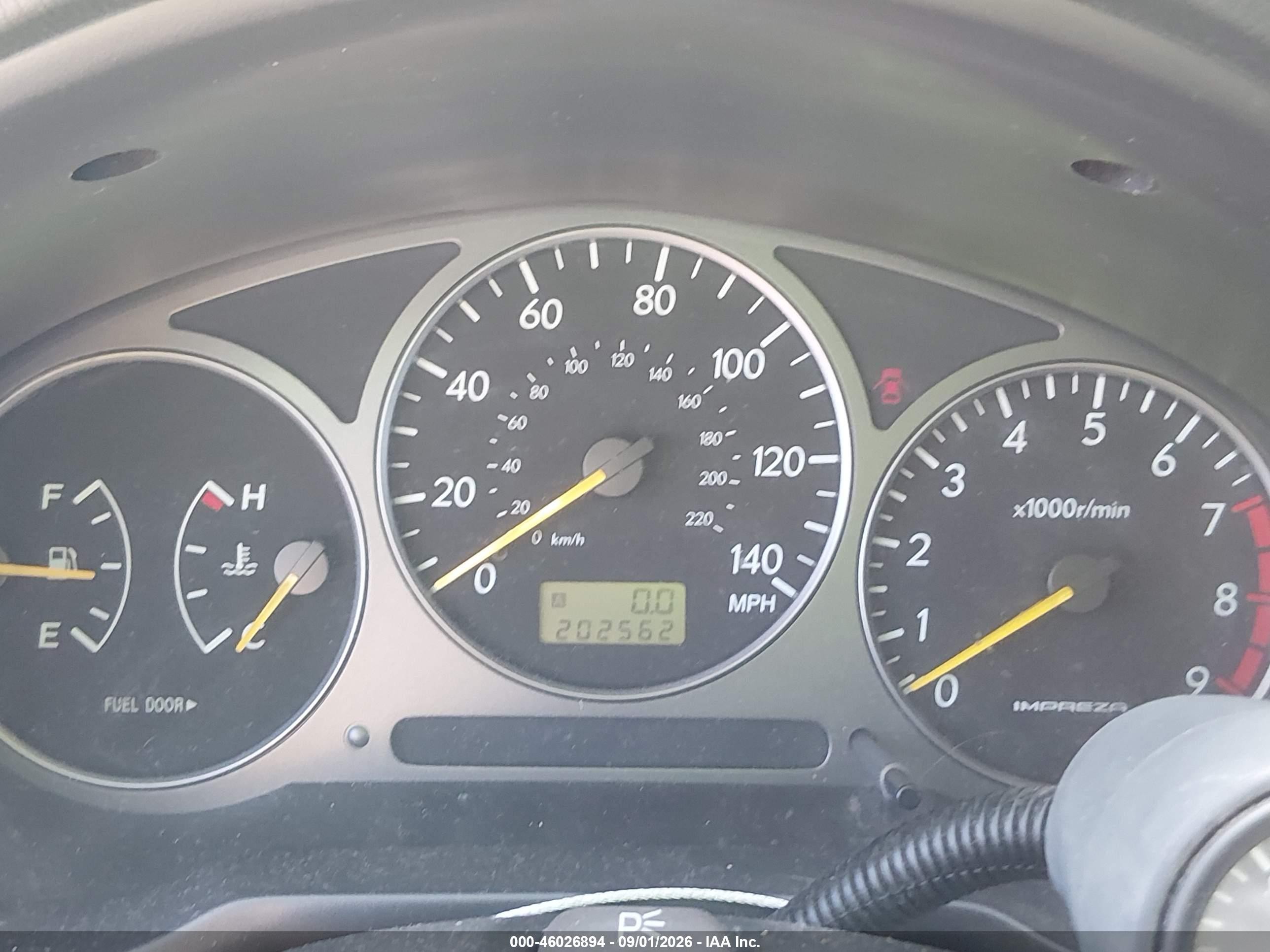 2002 Subaru Impreza Wrx Blue vin: JF1GD29612G529687