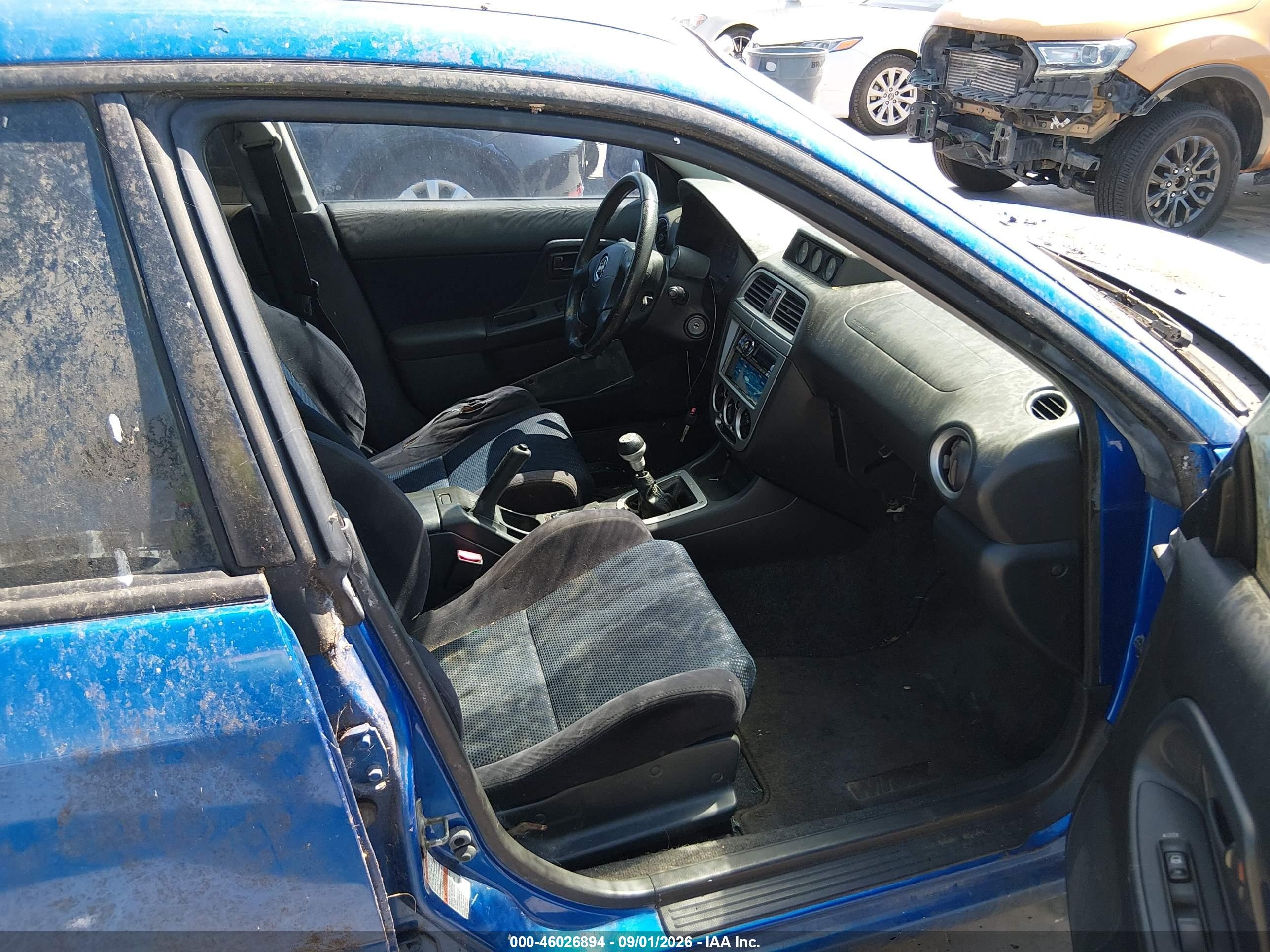 2002 Subaru Impreza Wrx Blue vin: JF1GD29612G529687