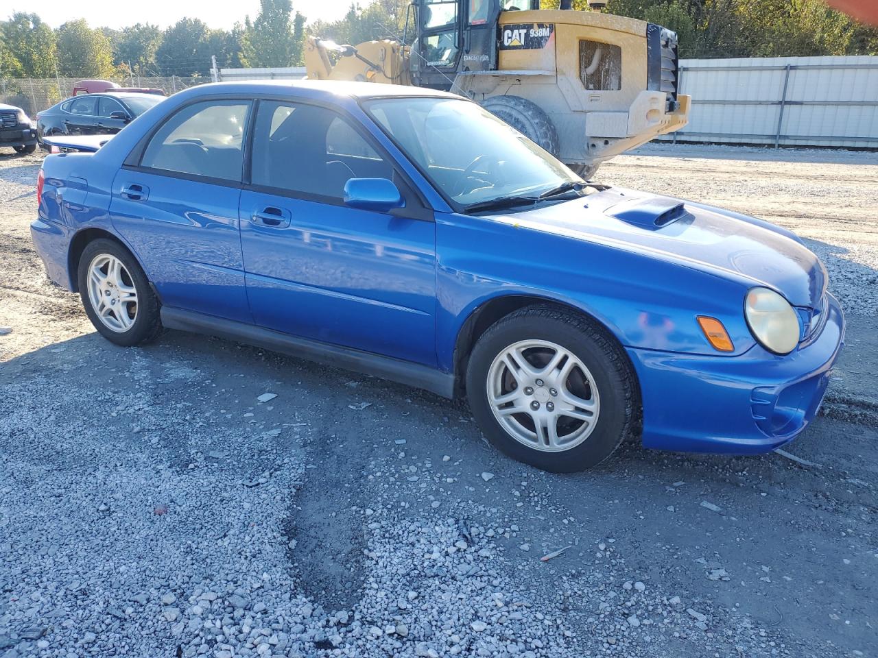 2003 Subaru Impreza Wrx Blue vin: JF1GD29613G508985
