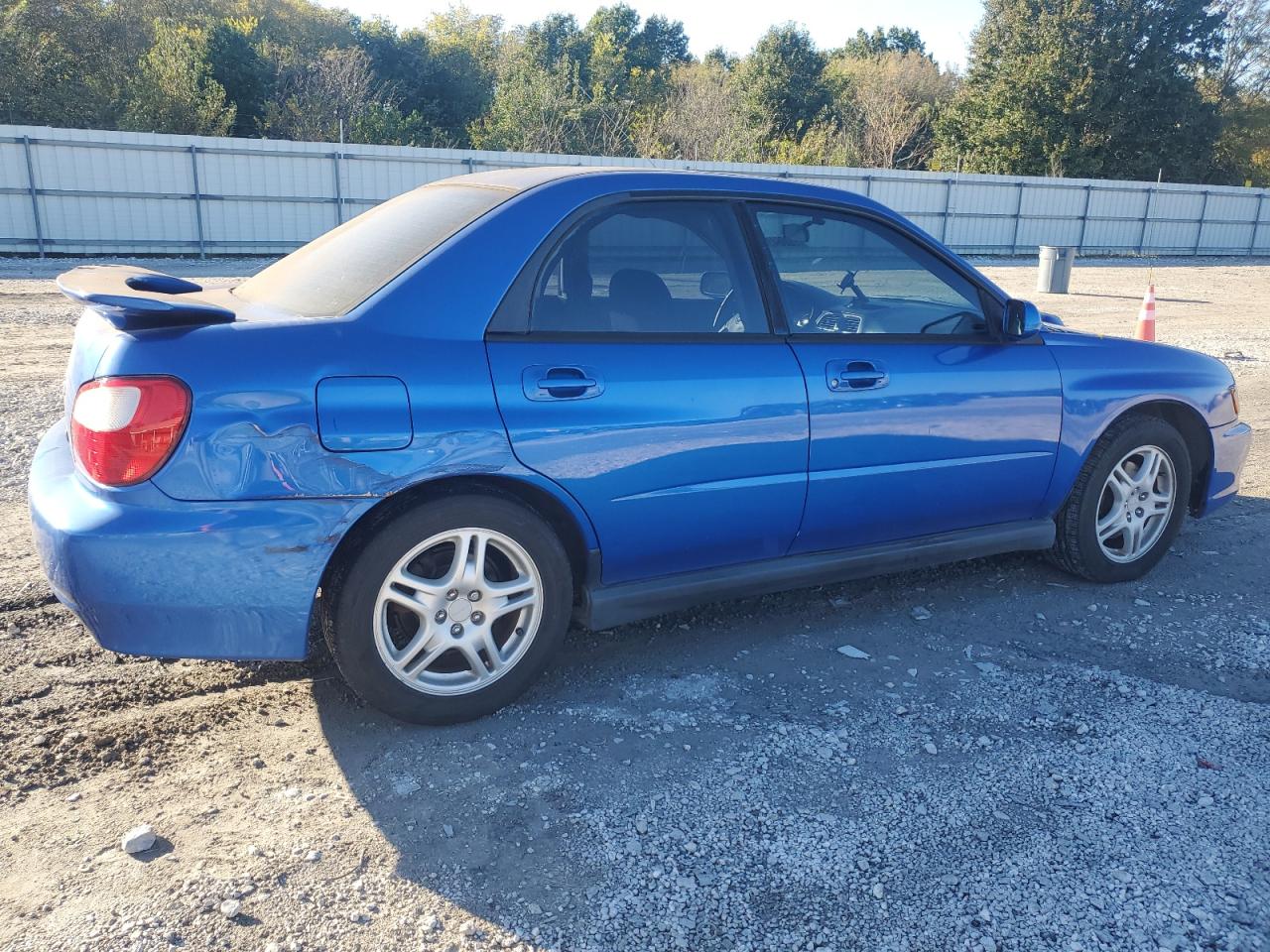 2003 Subaru Impreza Wrx Blue vin: JF1GD29613G508985