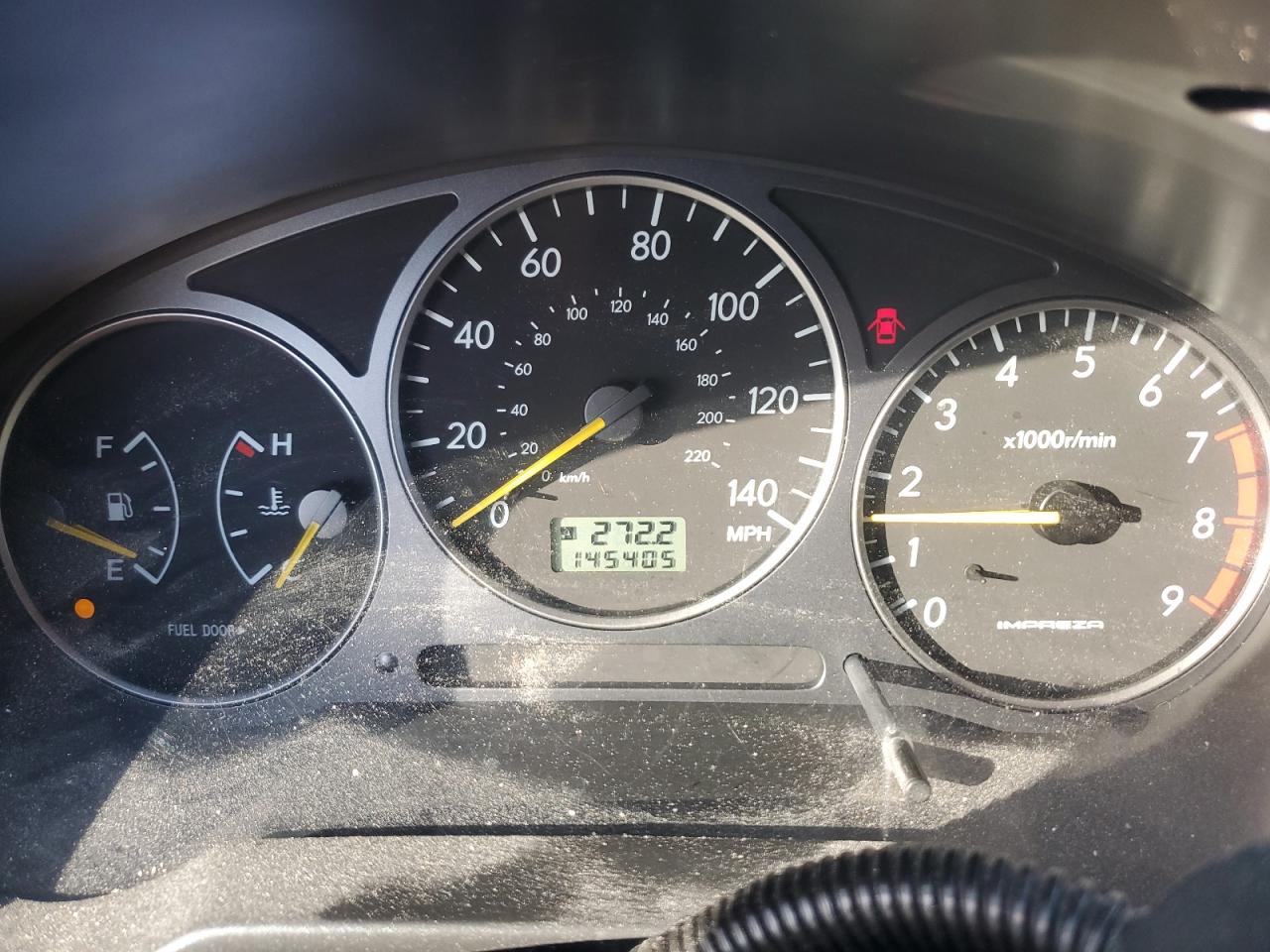 2003 Subaru Impreza Wrx Blue vin: JF1GD29613G508985