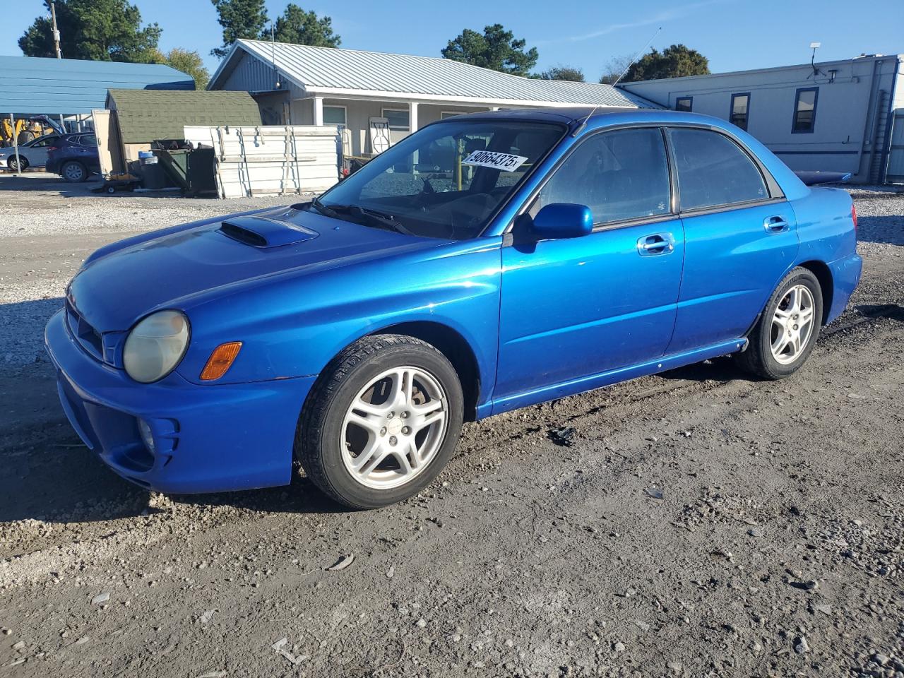 2003 Subaru Impreza Wrx Blue vin: JF1GD29613G508985