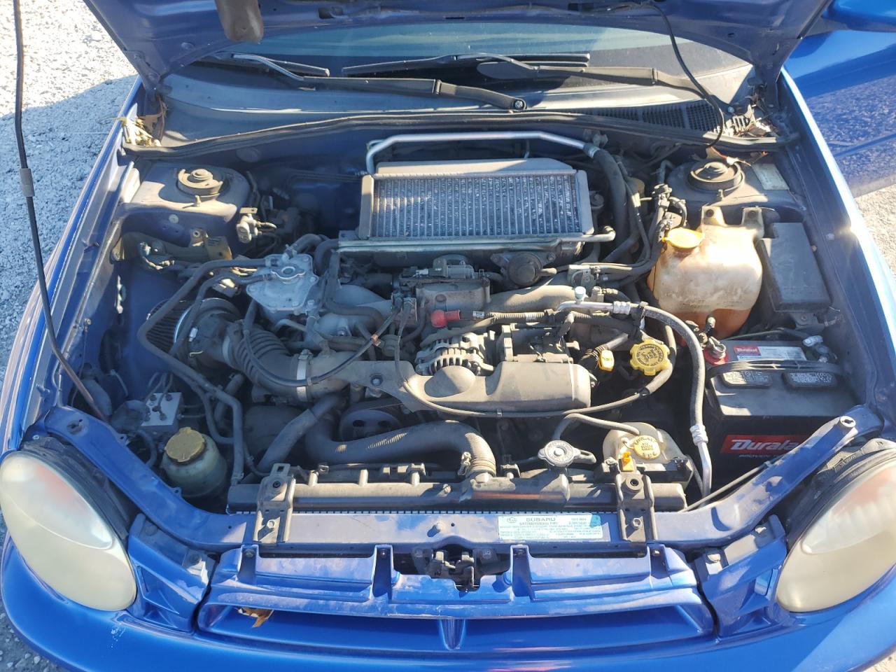 2003 Subaru Impreza Wrx Blue vin: JF1GD29613G508985