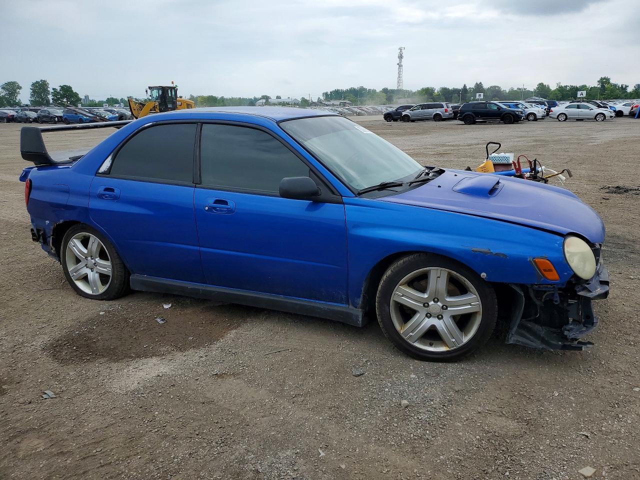 2002 Subaru Impreza Wrx Blue vin: JF1GD29622G511599