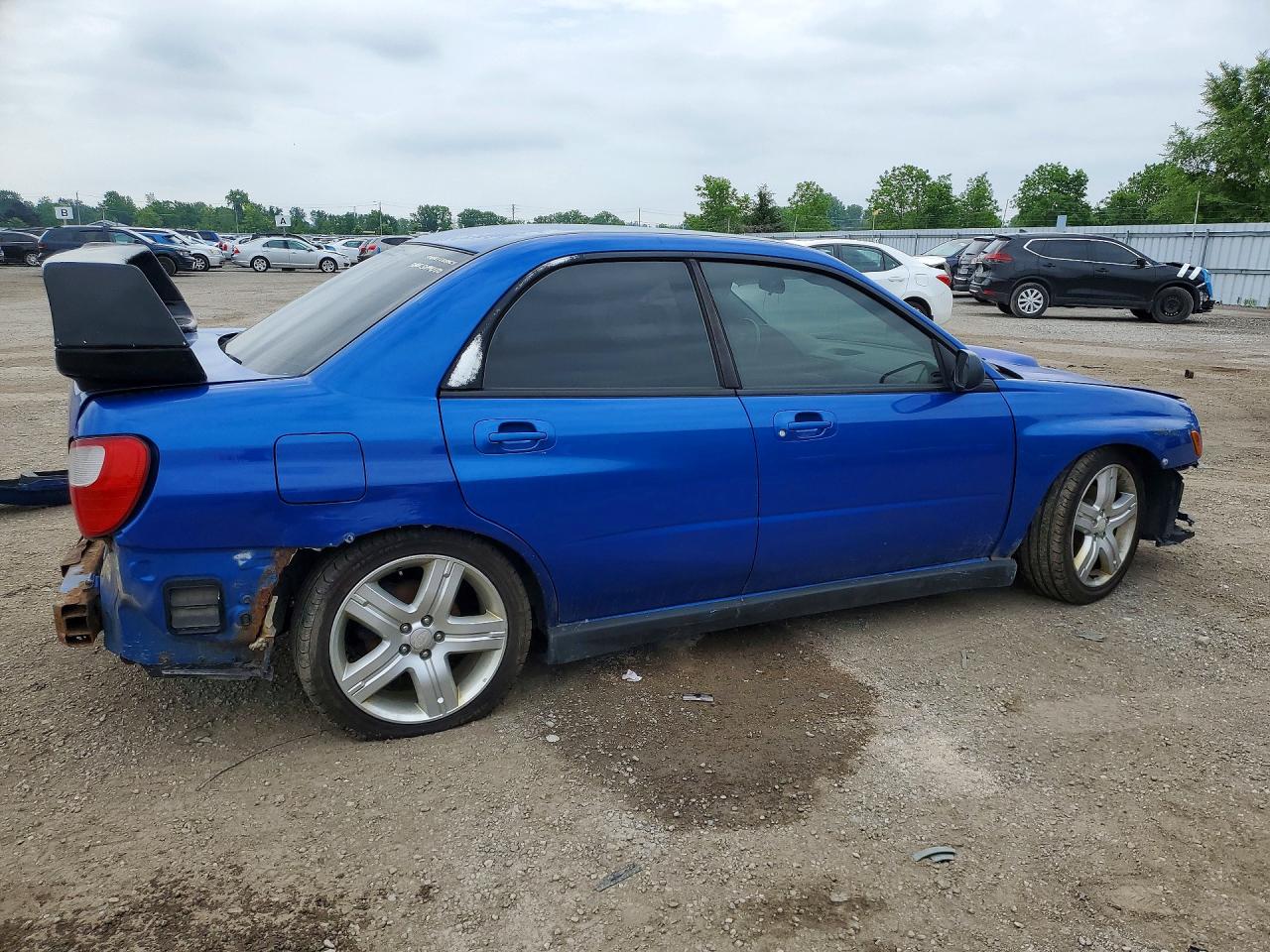 2002 Subaru Impreza Wrx Blue vin: JF1GD29622G511599