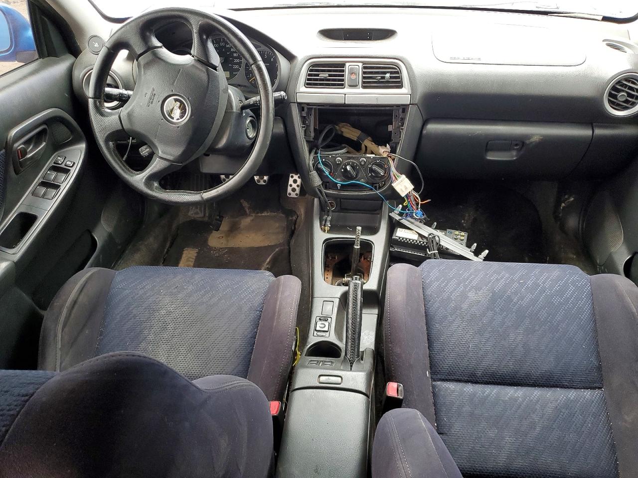 2002 Subaru Impreza Wrx Blue vin: JF1GD29622G511599