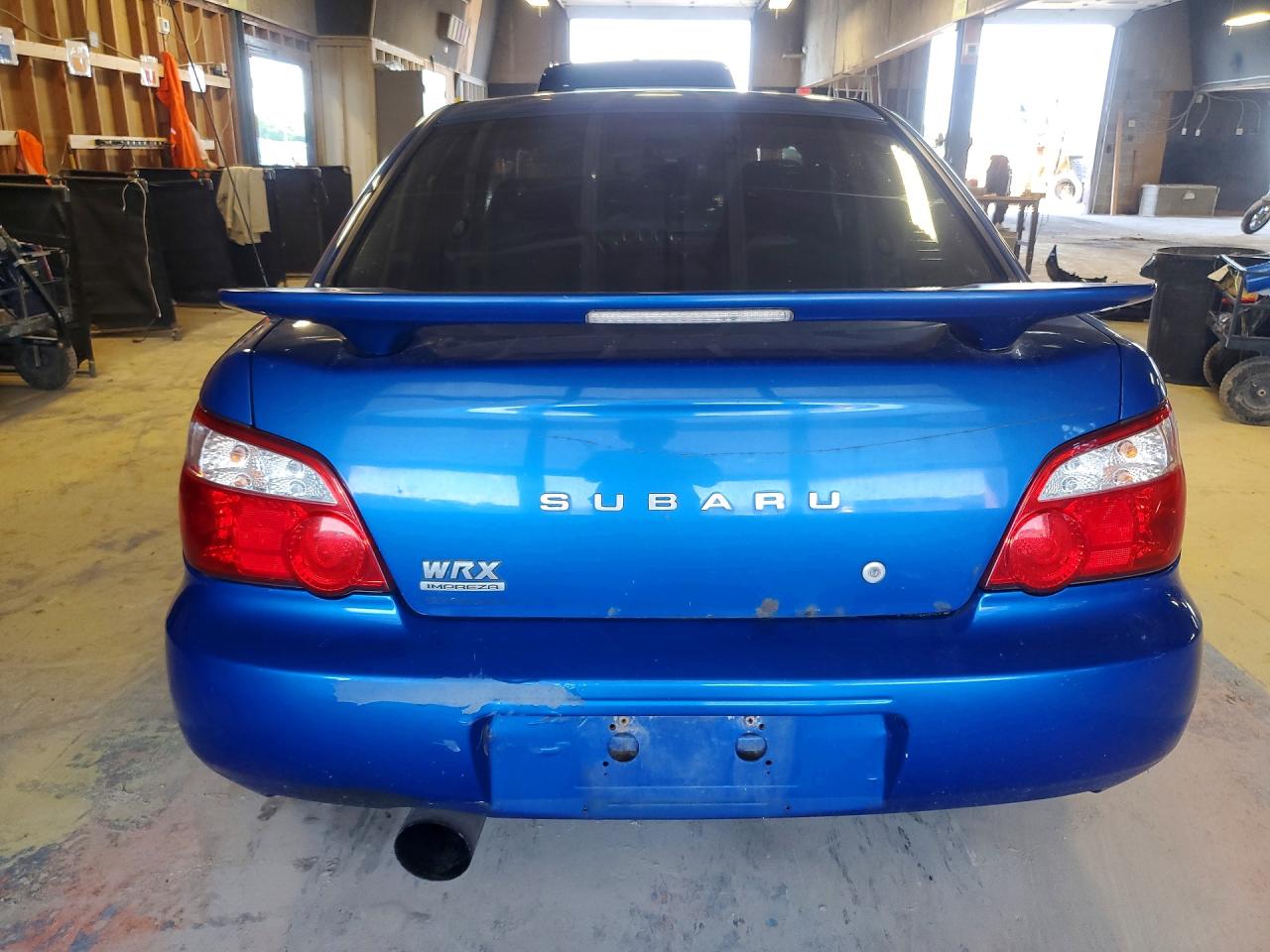2004 Subaru Impreza Wrx Blue vin: JF1GD29624G505031