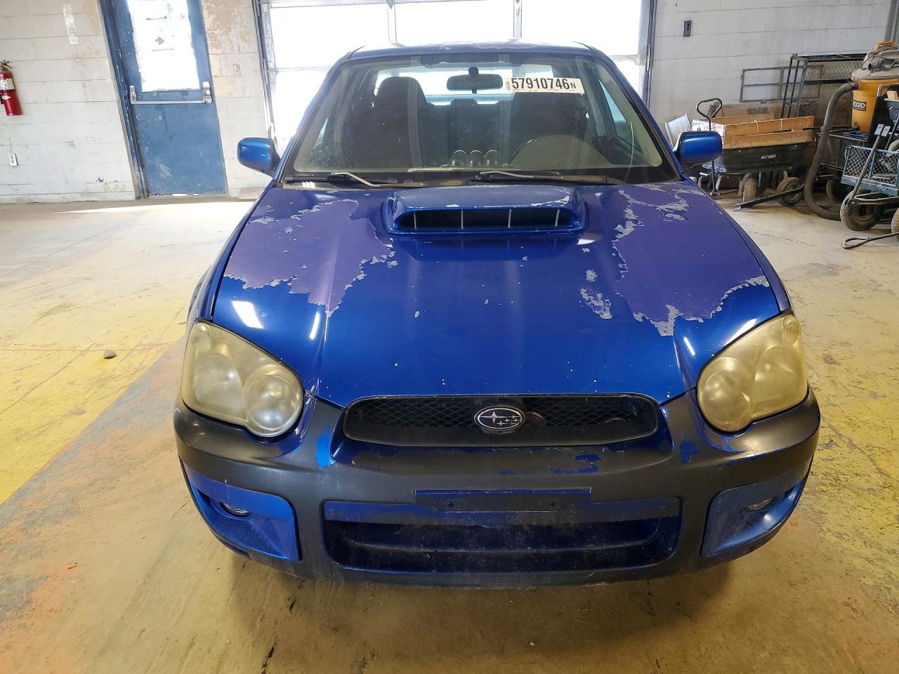 2004 Subaru Impreza Wrx Blue vin: JF1GD29624G505031