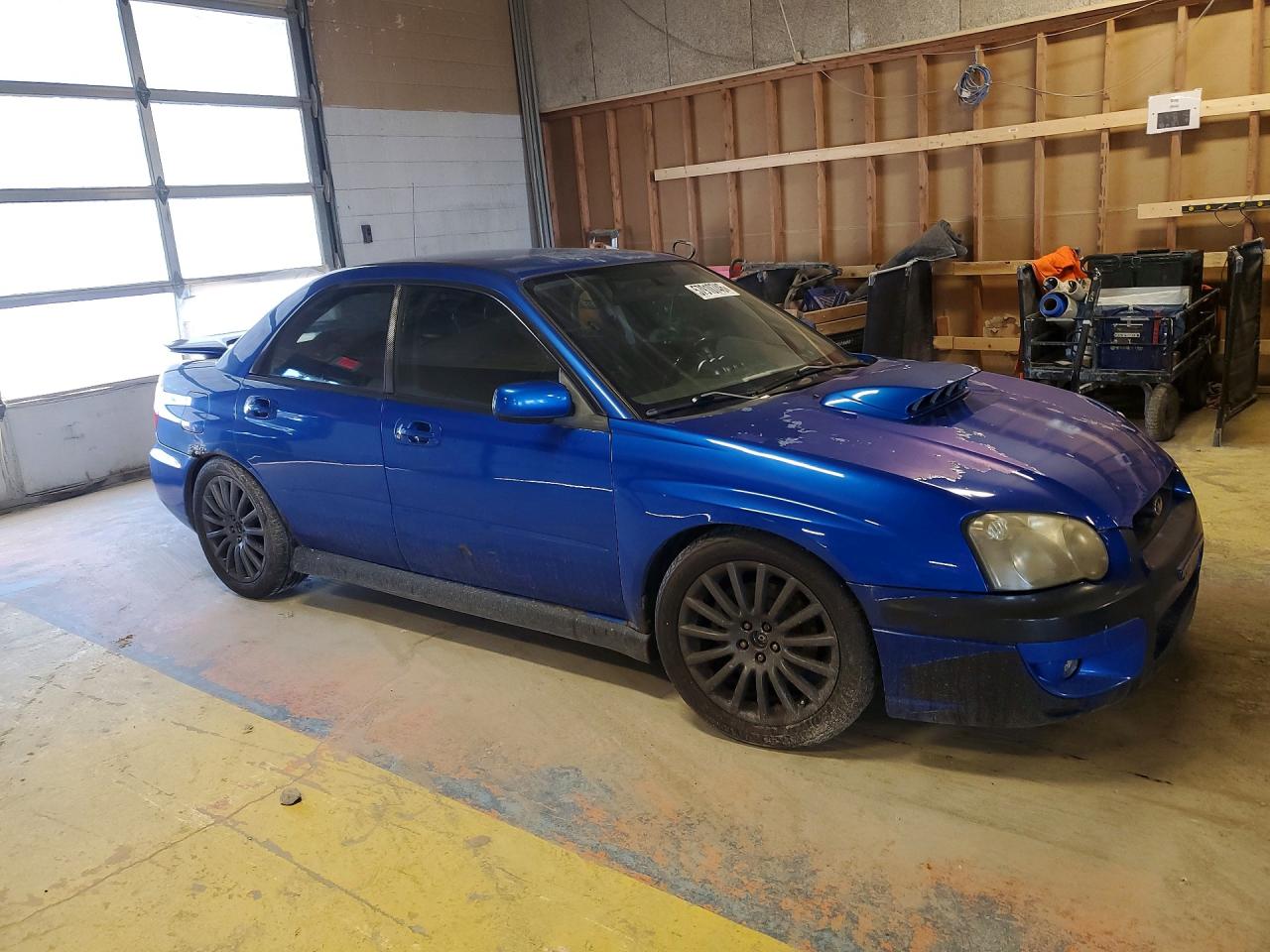 2004 Subaru Impreza Wrx Blue vin: JF1GD29624G505031