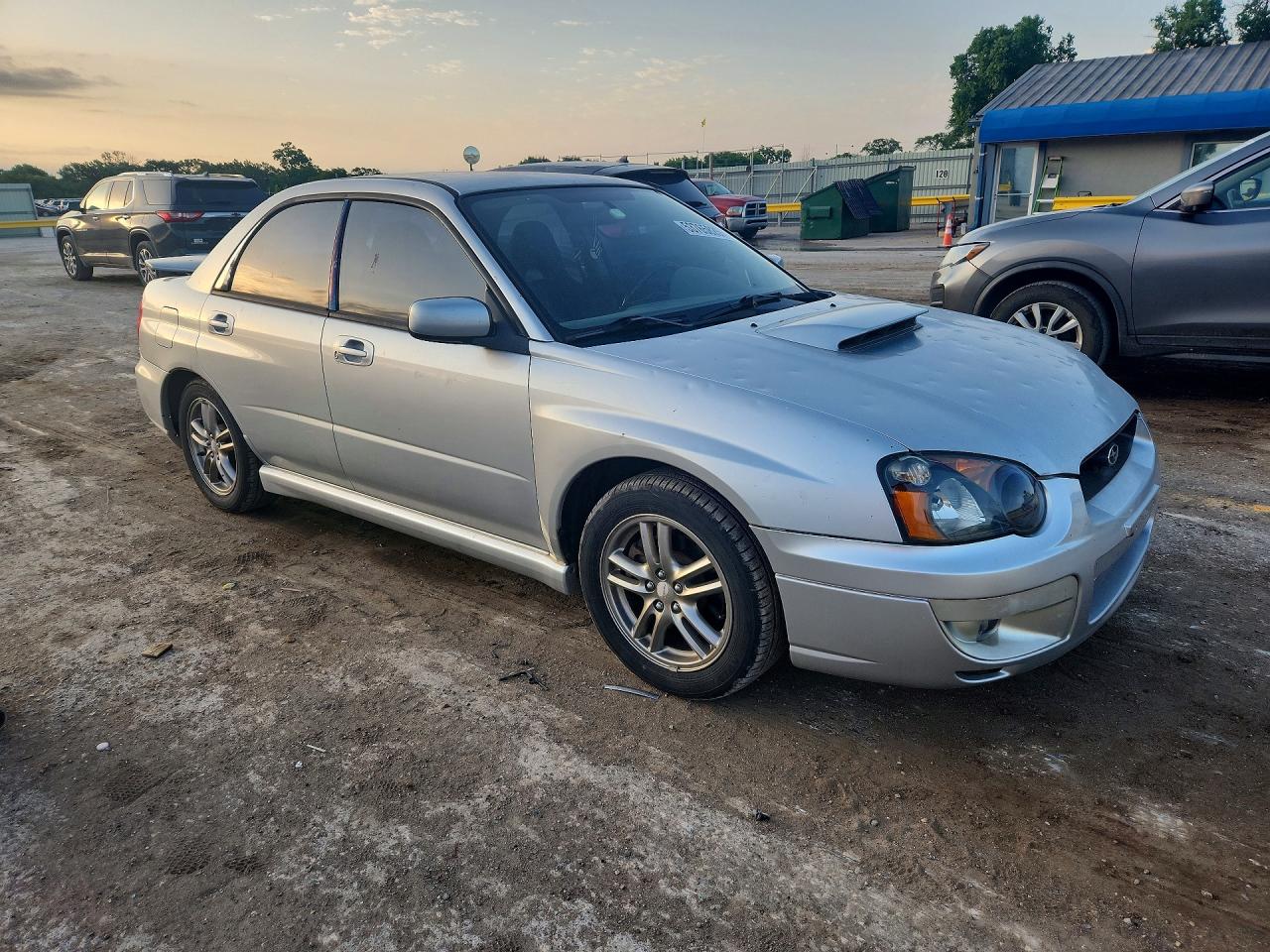 2005 Subaru Impreza Wrx Silver vin: JF1GD29625G522560