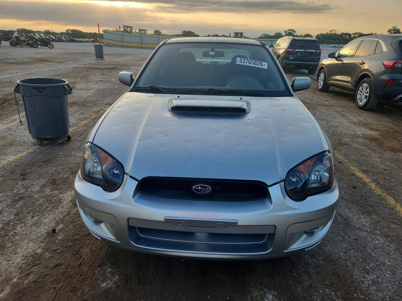 2005 Subaru Impreza Wrx Silver vin: JF1GD29625G522560