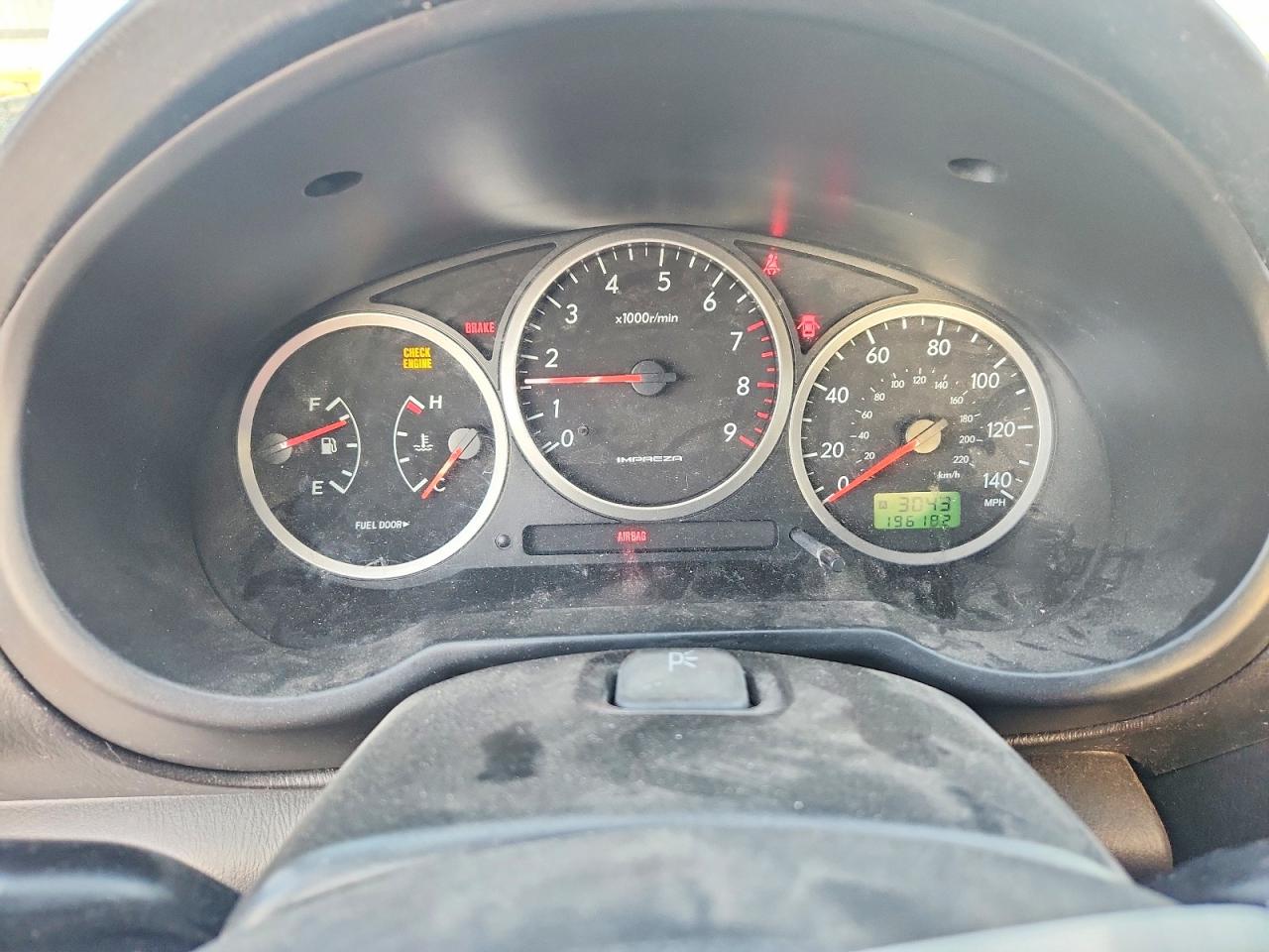 2005 Subaru Impreza Wrx Silver vin: JF1GD29625G522560