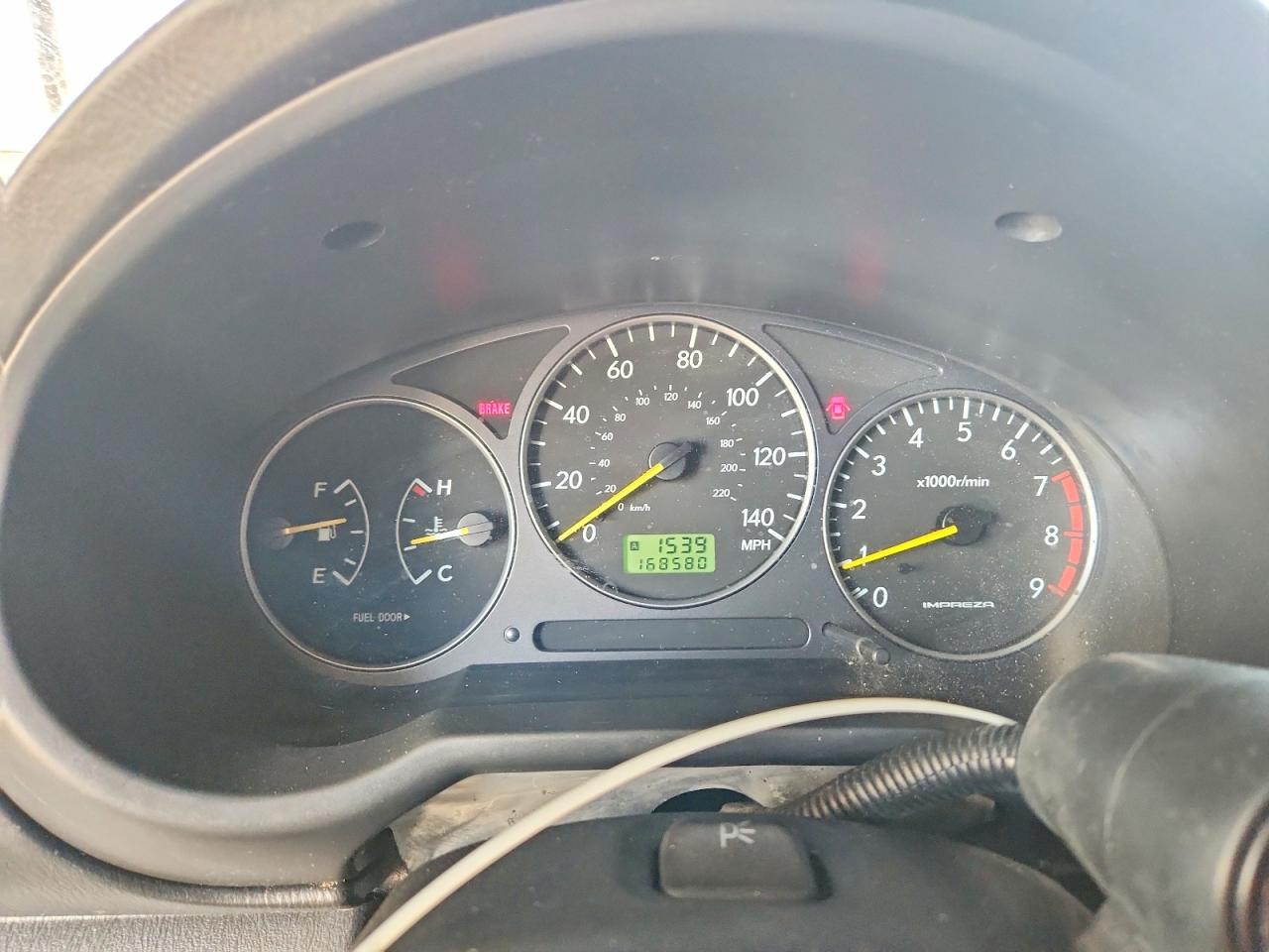 2002 Subaru Impreza Blue vin: JF1GD29632G518366
