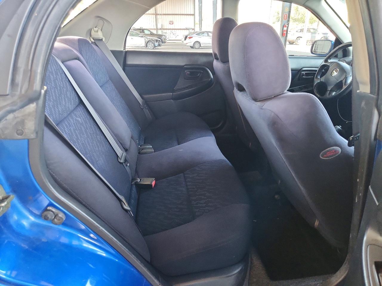 2002 Subaru Impreza Blue vin: JF1GD29632G518366