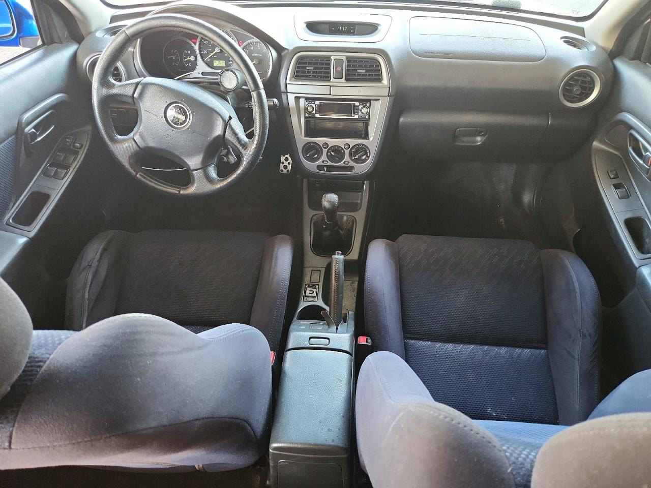 2002 Subaru Impreza Blue vin: JF1GD29632G518366