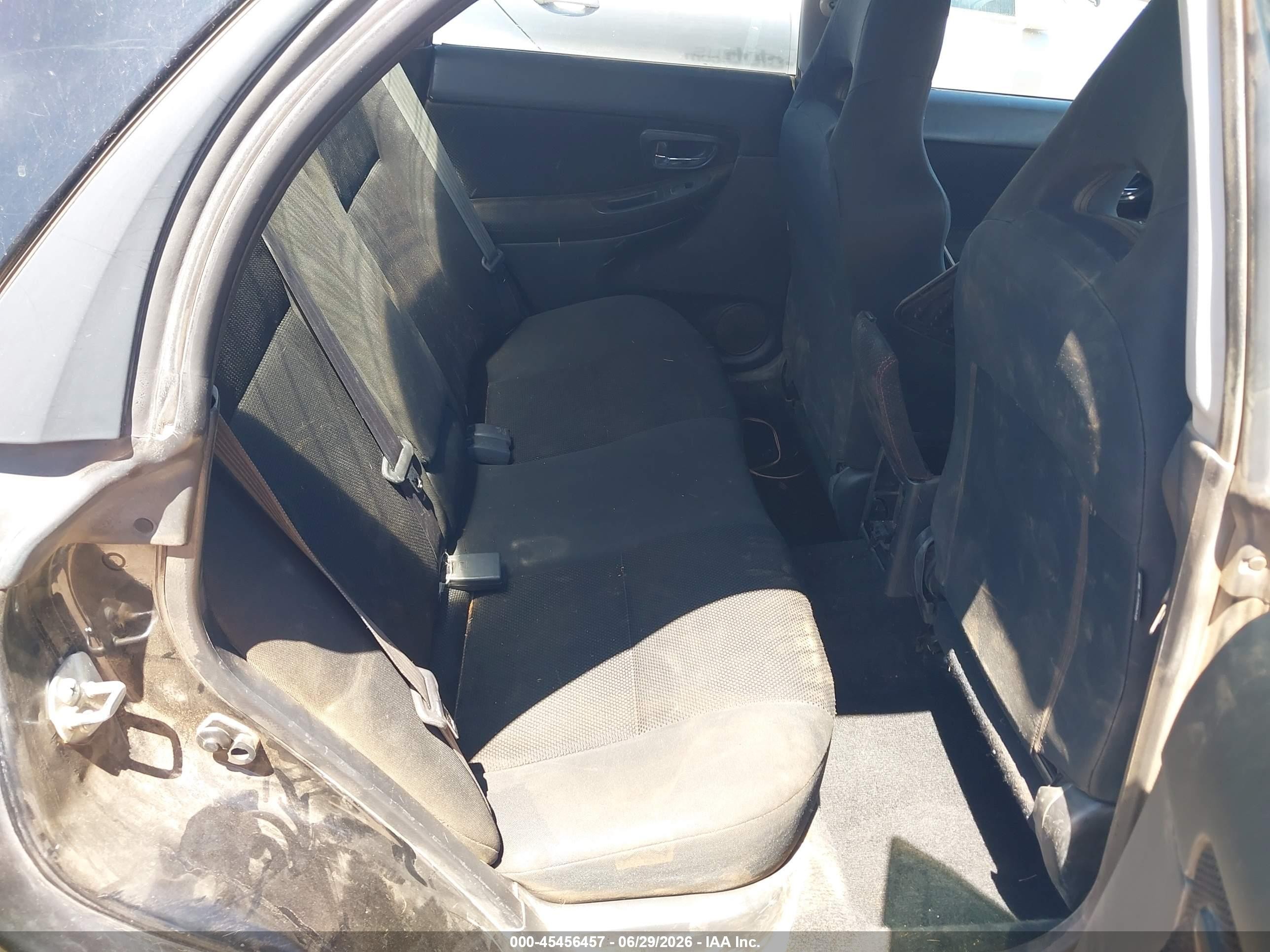 2005 Subaru Impreza Wrx Black vin: JF1GD29635G511468