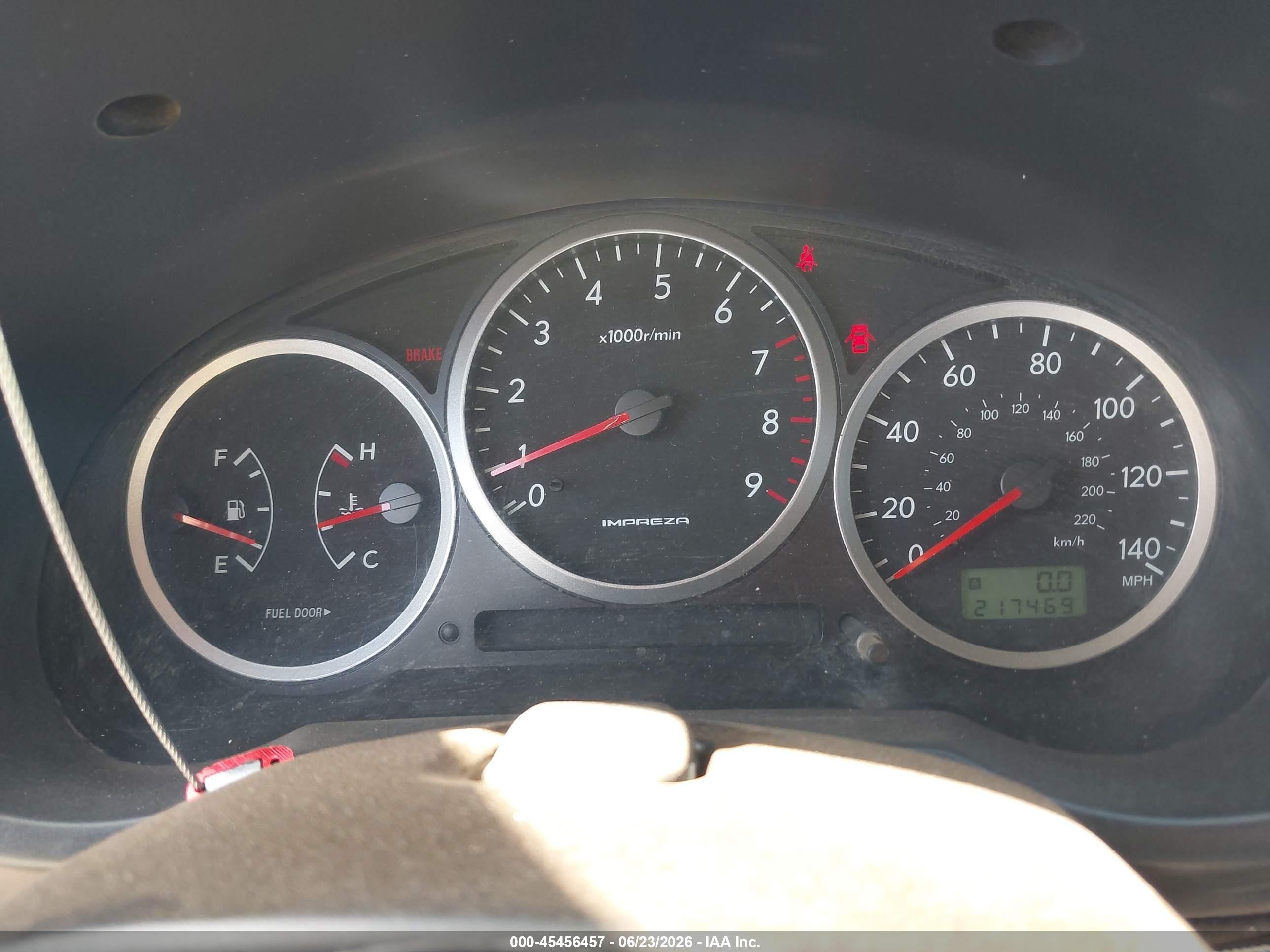 2005 Subaru Impreza Wrx Black vin: JF1GD29635G511468