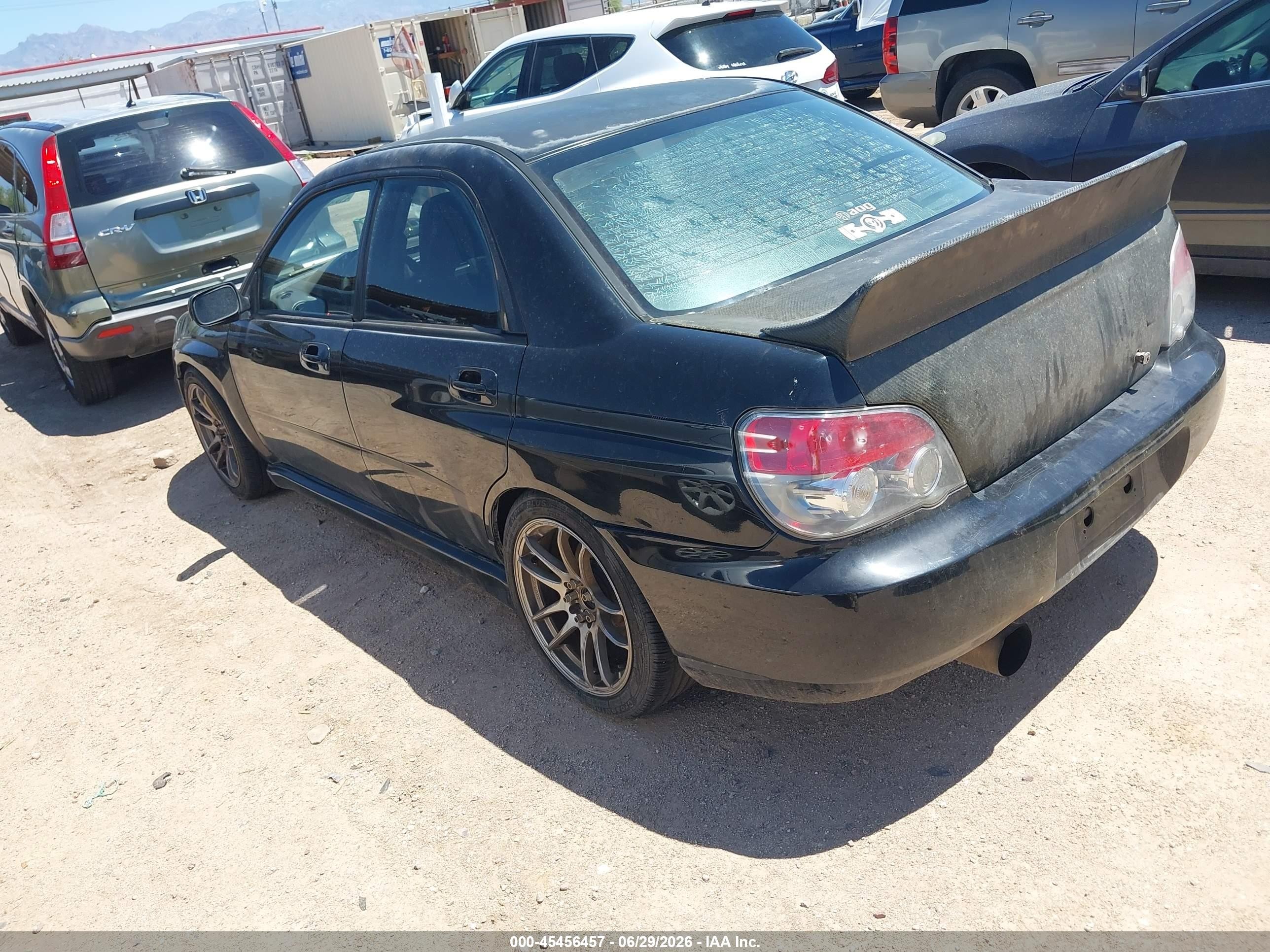 2005 Subaru Impreza Wrx Black vin: JF1GD29635G511468