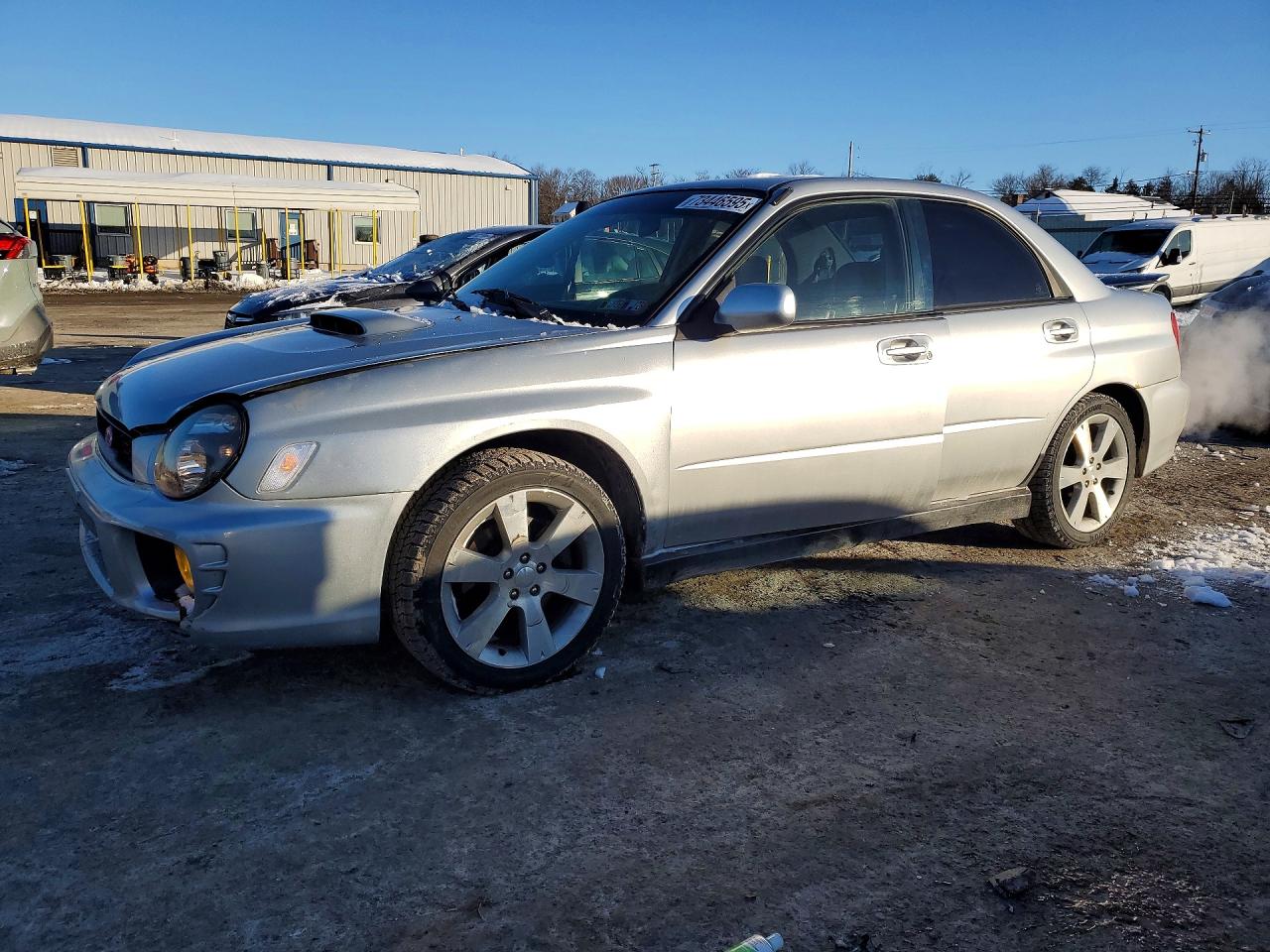 2003 Subaru Impreza Wrx Silver vin: JF1GD29643G502047