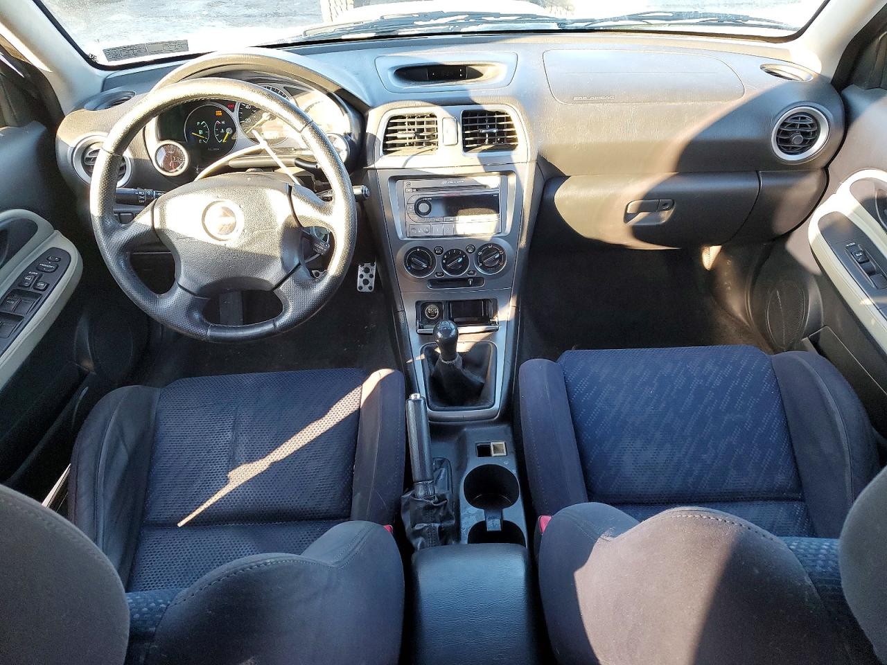 2003 Subaru Impreza Wrx Silver vin: JF1GD29643G502047
