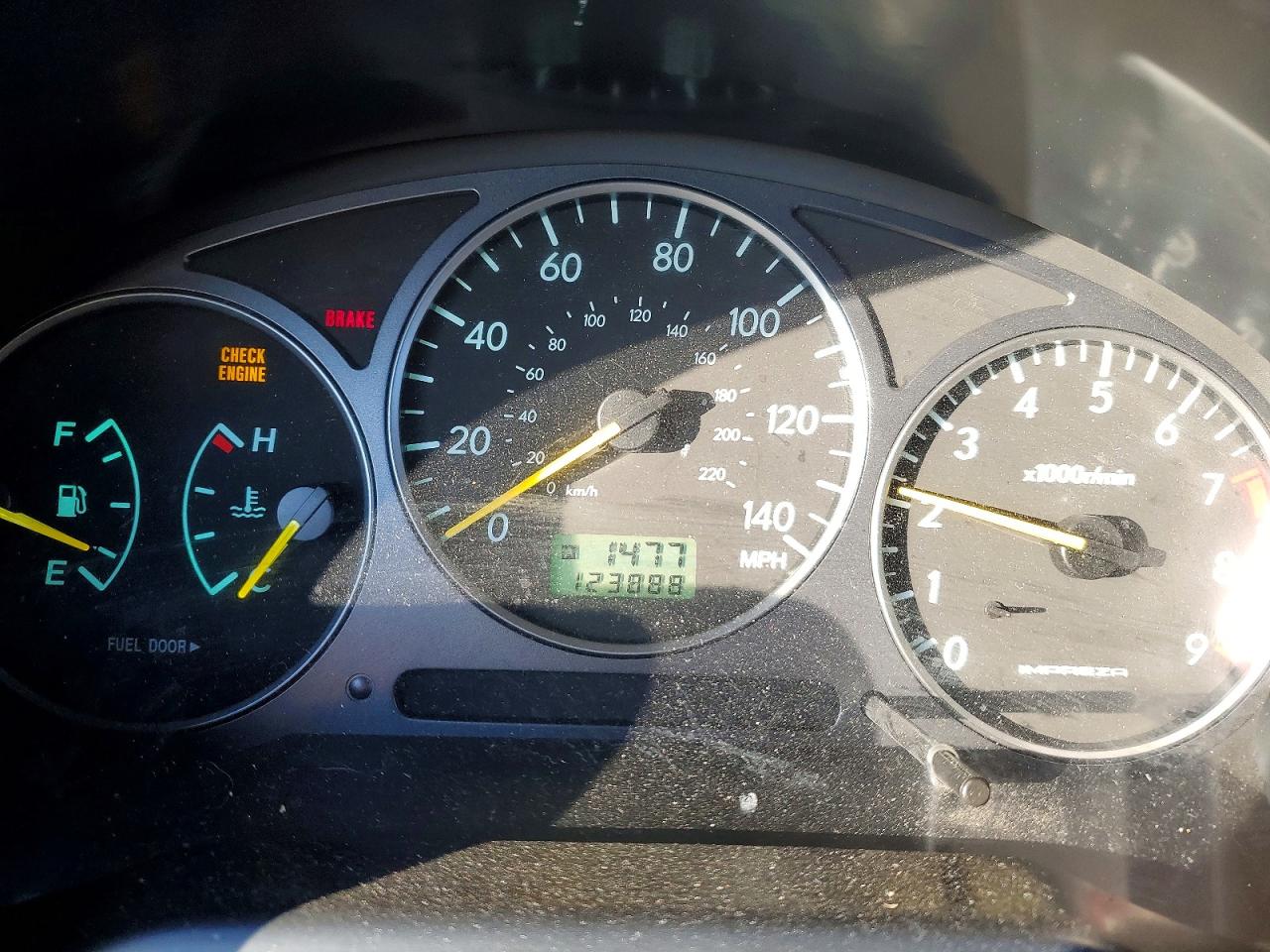 2003 Subaru Impreza Wrx Silver vin: JF1GD29643G502047
