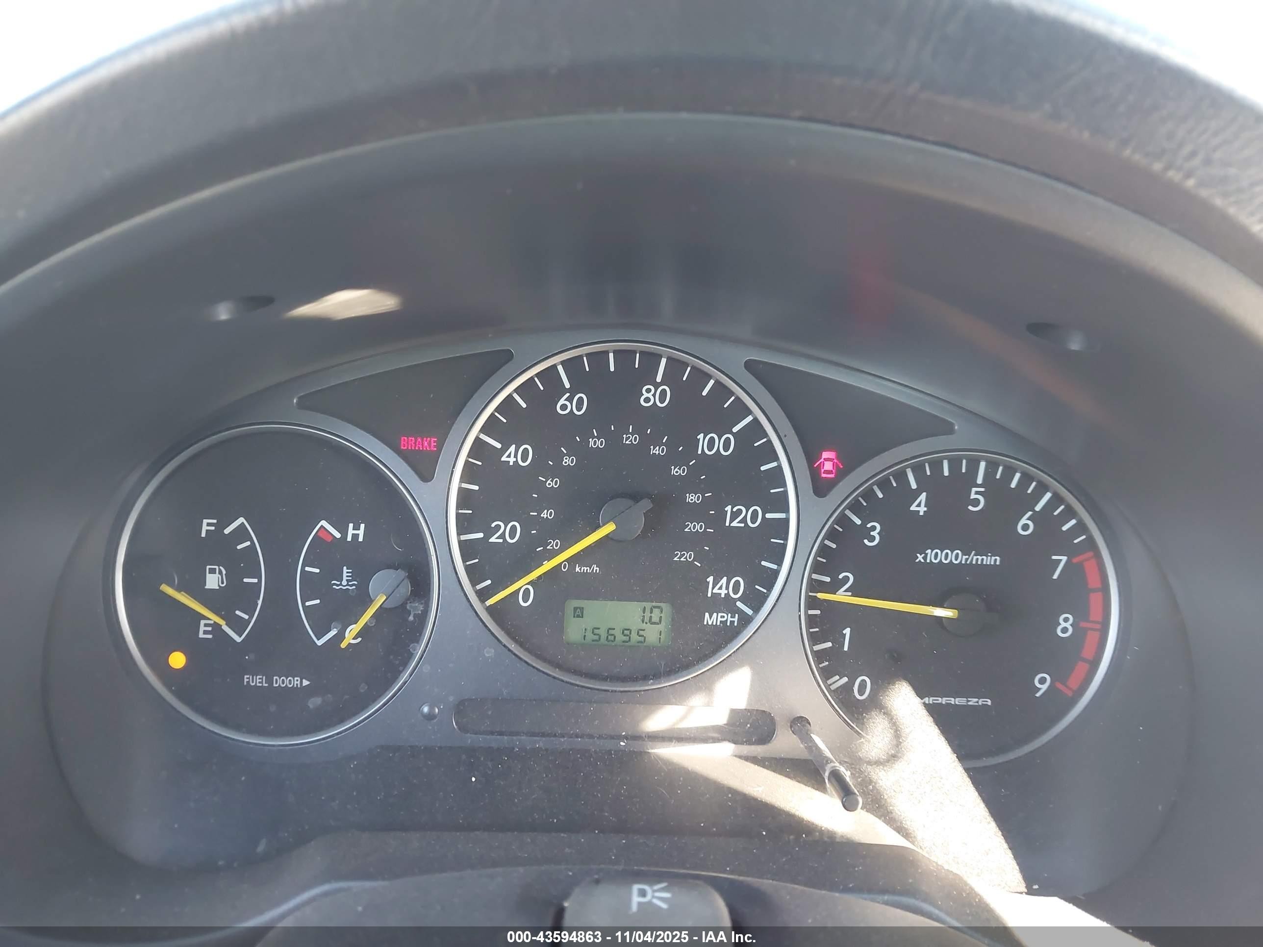 2002 Subaru Impreza Wrx Синий vin: JF1GD29652G514190
