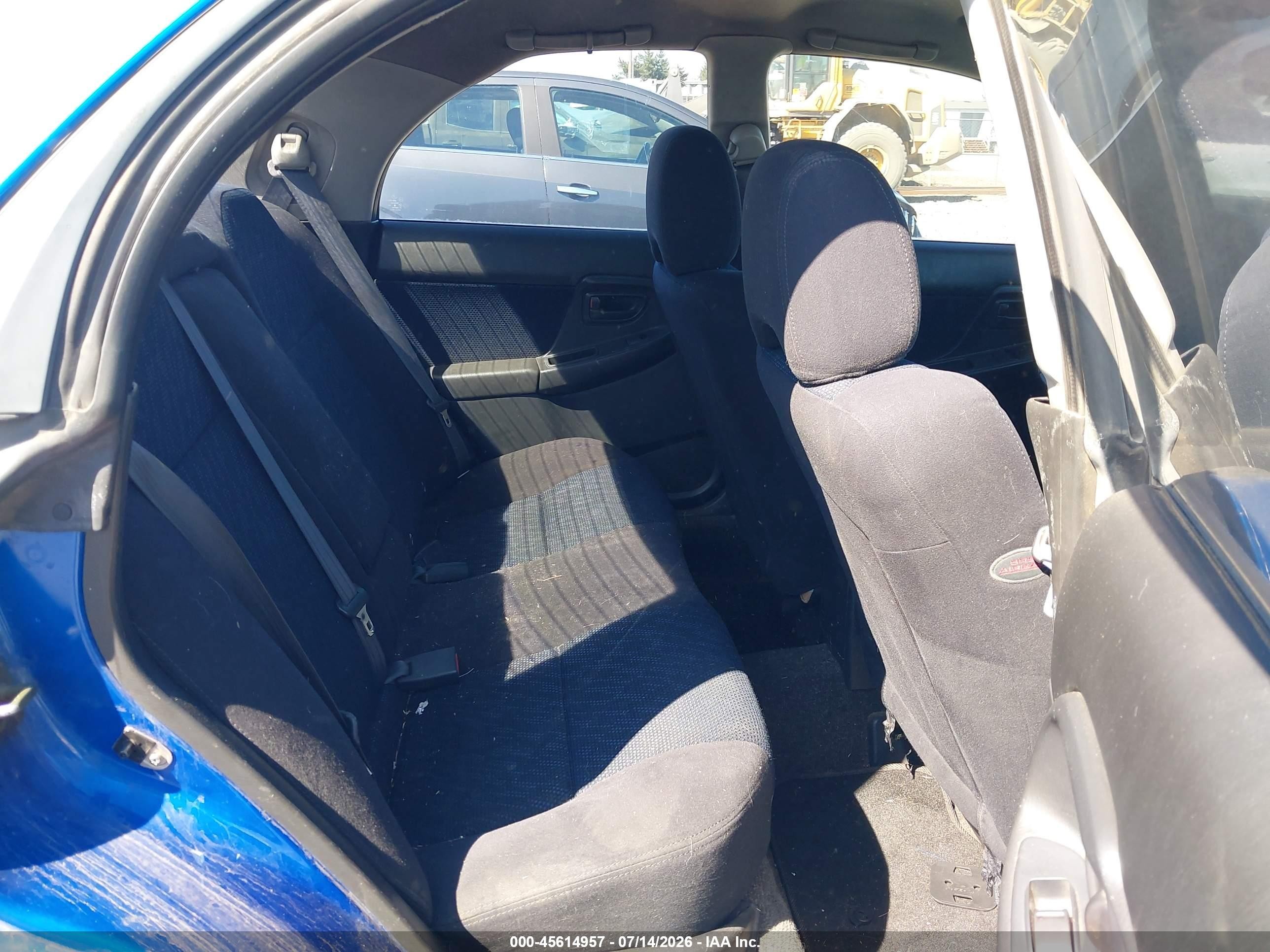 2002 Subaru Impreza Wrx Blue vin: JF1GD29652G526887