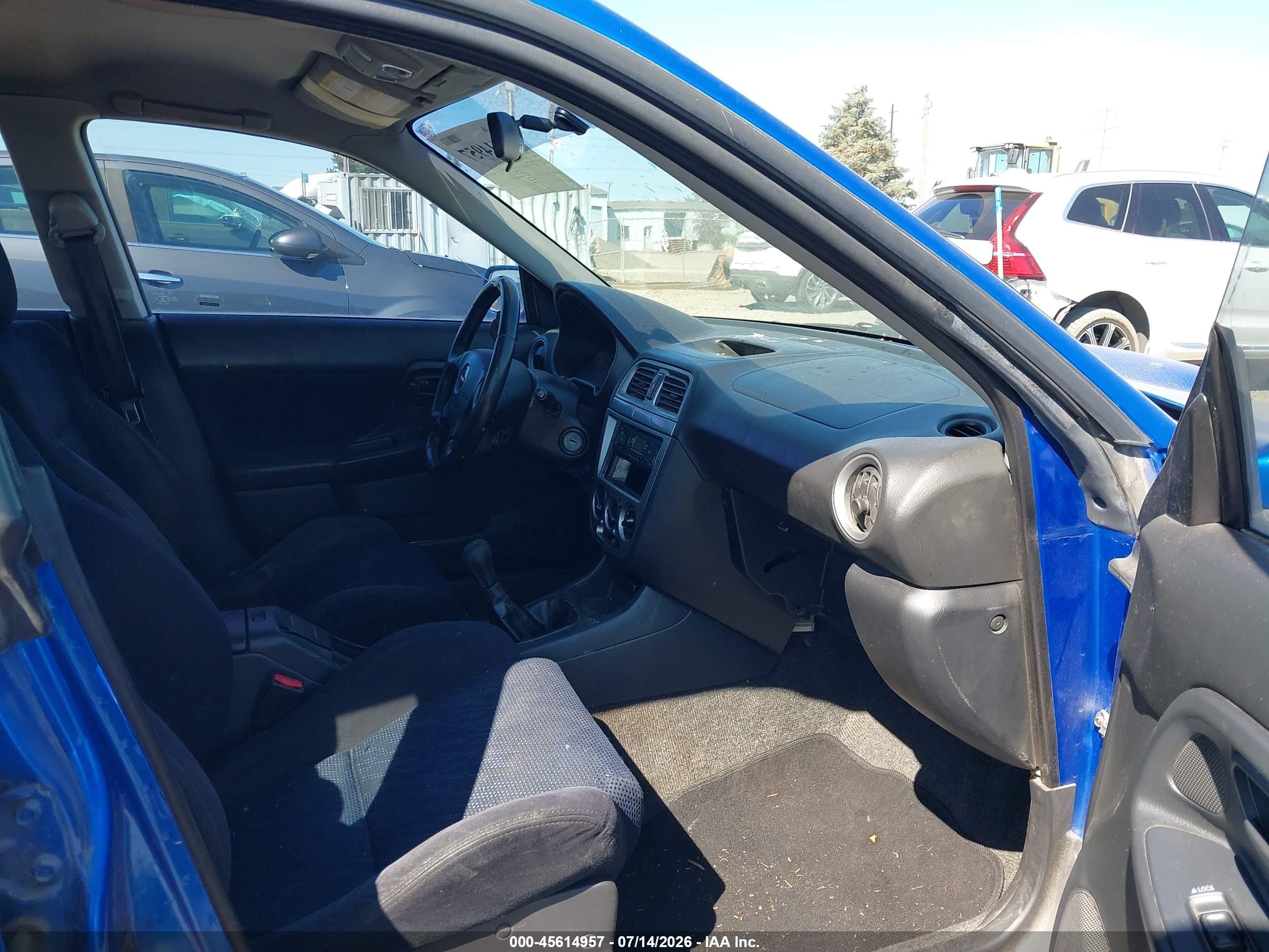 2002 Subaru Impreza Wrx Blue vin: JF1GD29652G526887