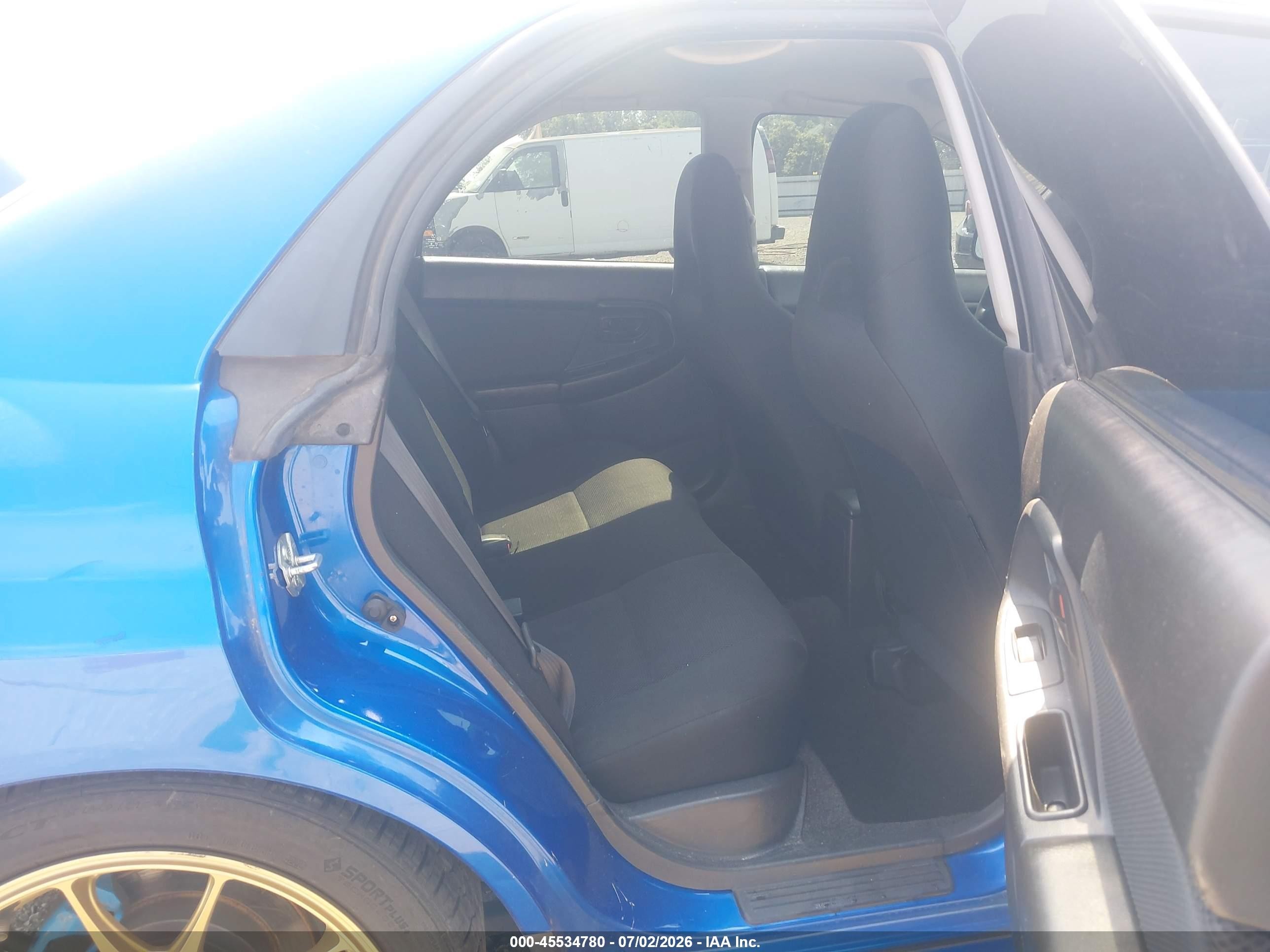 2004 Subaru Impreza Wrx Синий vin: JF1GD29654G519733