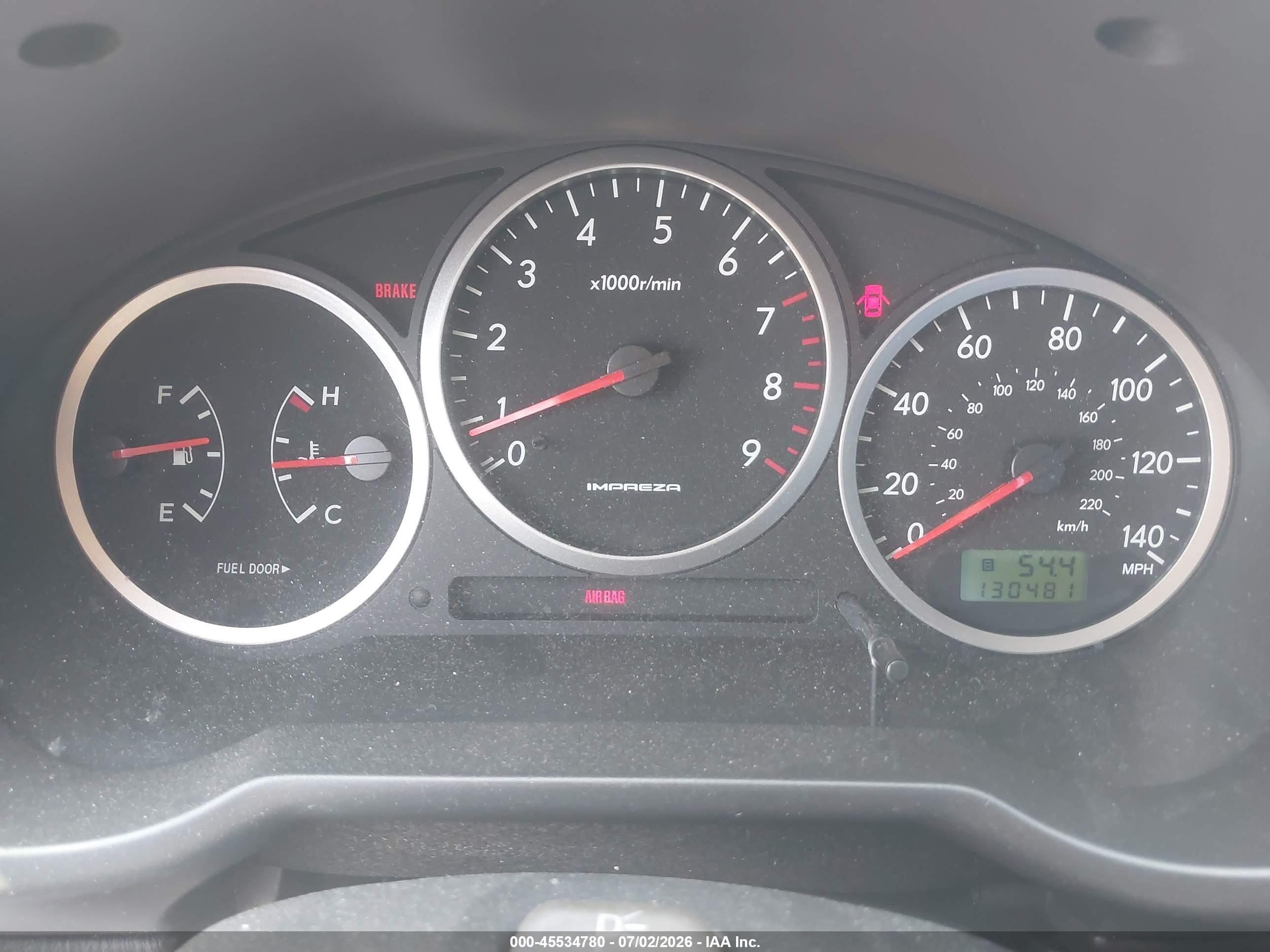 2004 Subaru Impreza Wrx Синий vin: JF1GD29654G519733