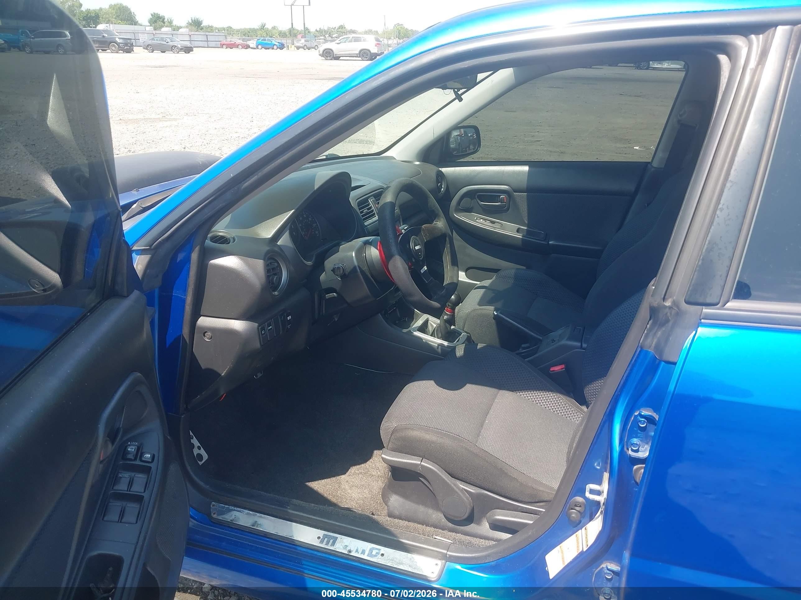 2004 Subaru Impreza Wrx Синий vin: JF1GD29654G519733