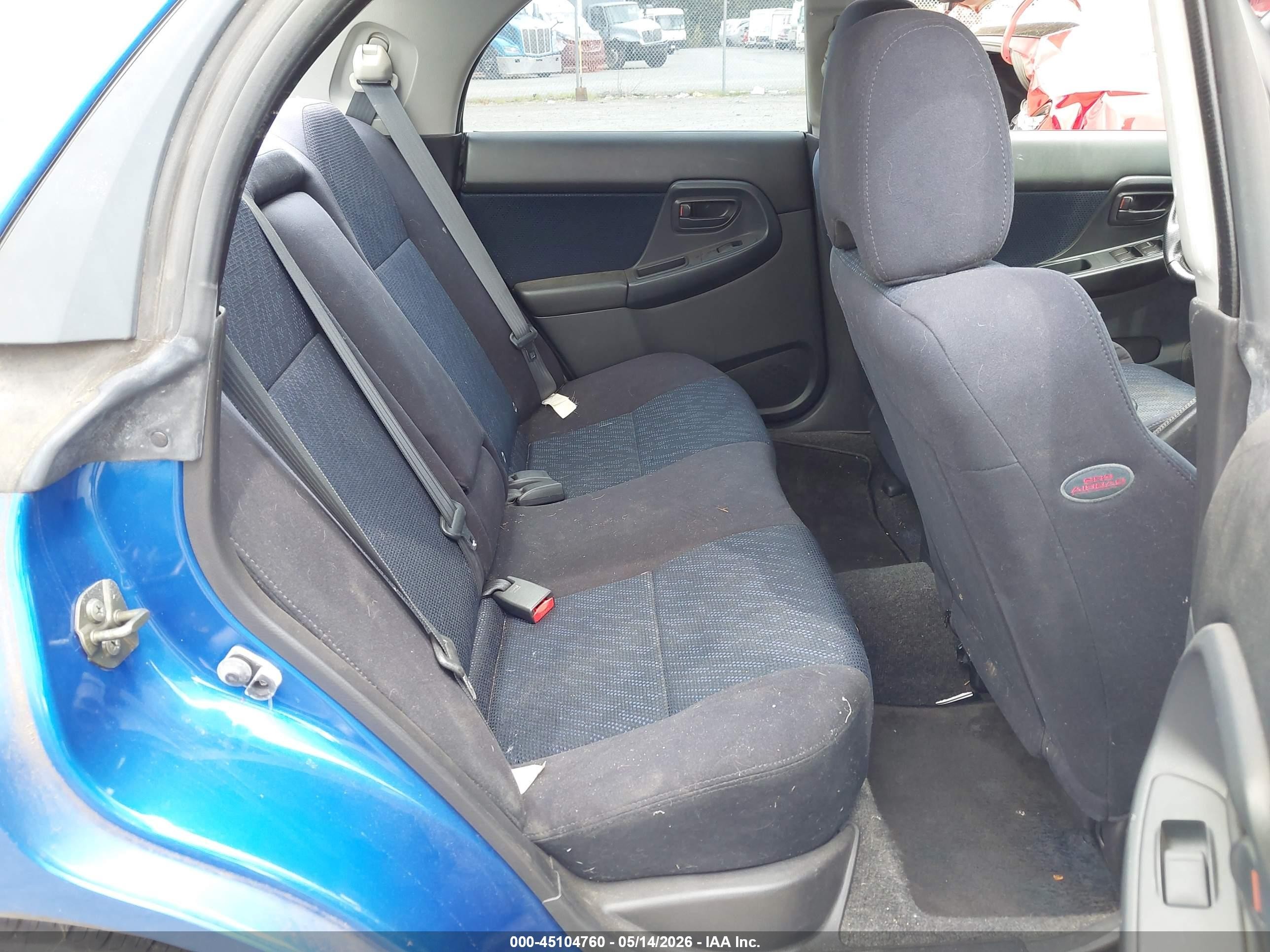 2003 Subaru Impreza Wrx Blue vin: JF1GD29663G502843
