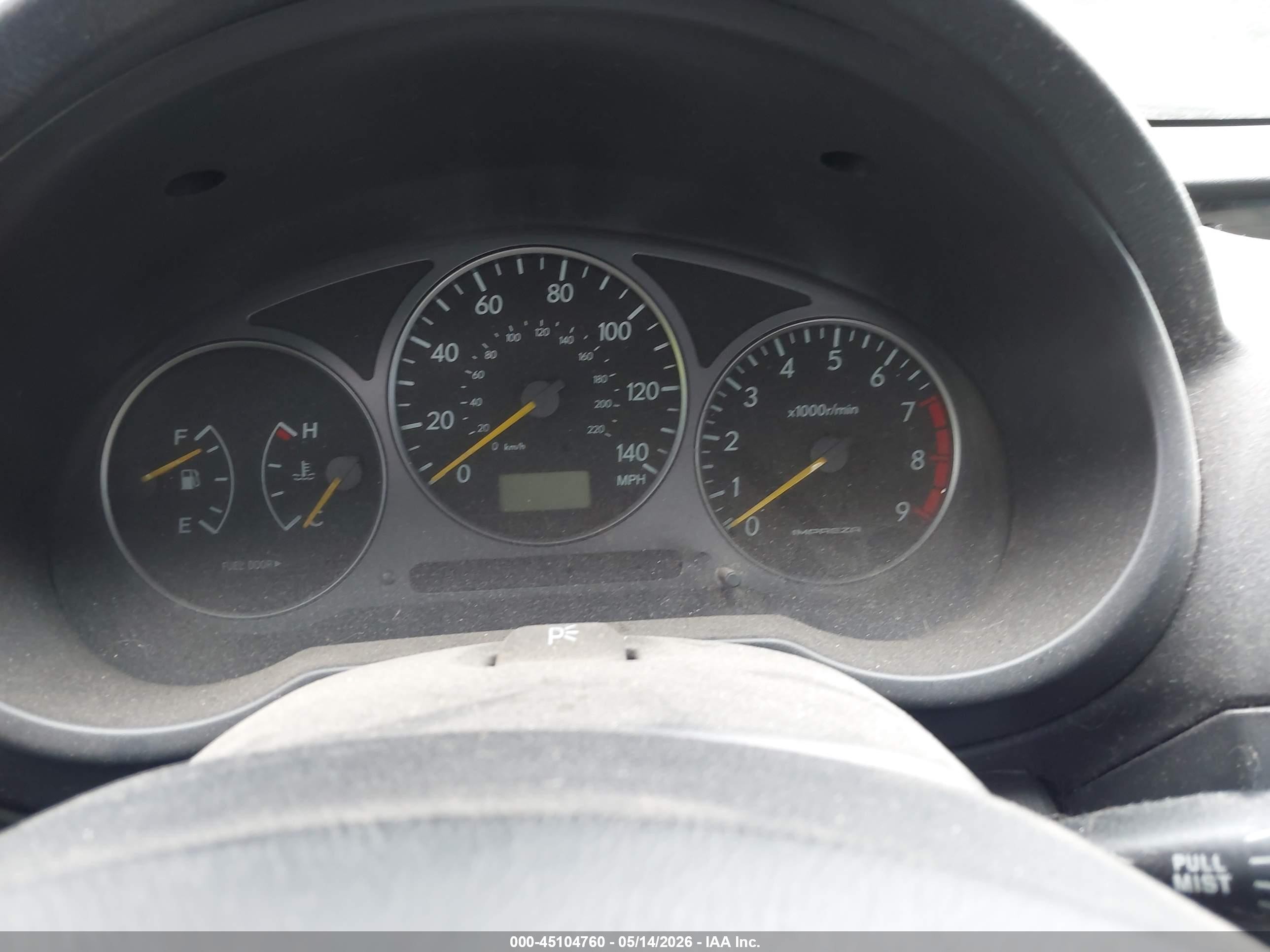 2003 Subaru Impreza Wrx Blue vin: JF1GD29663G502843