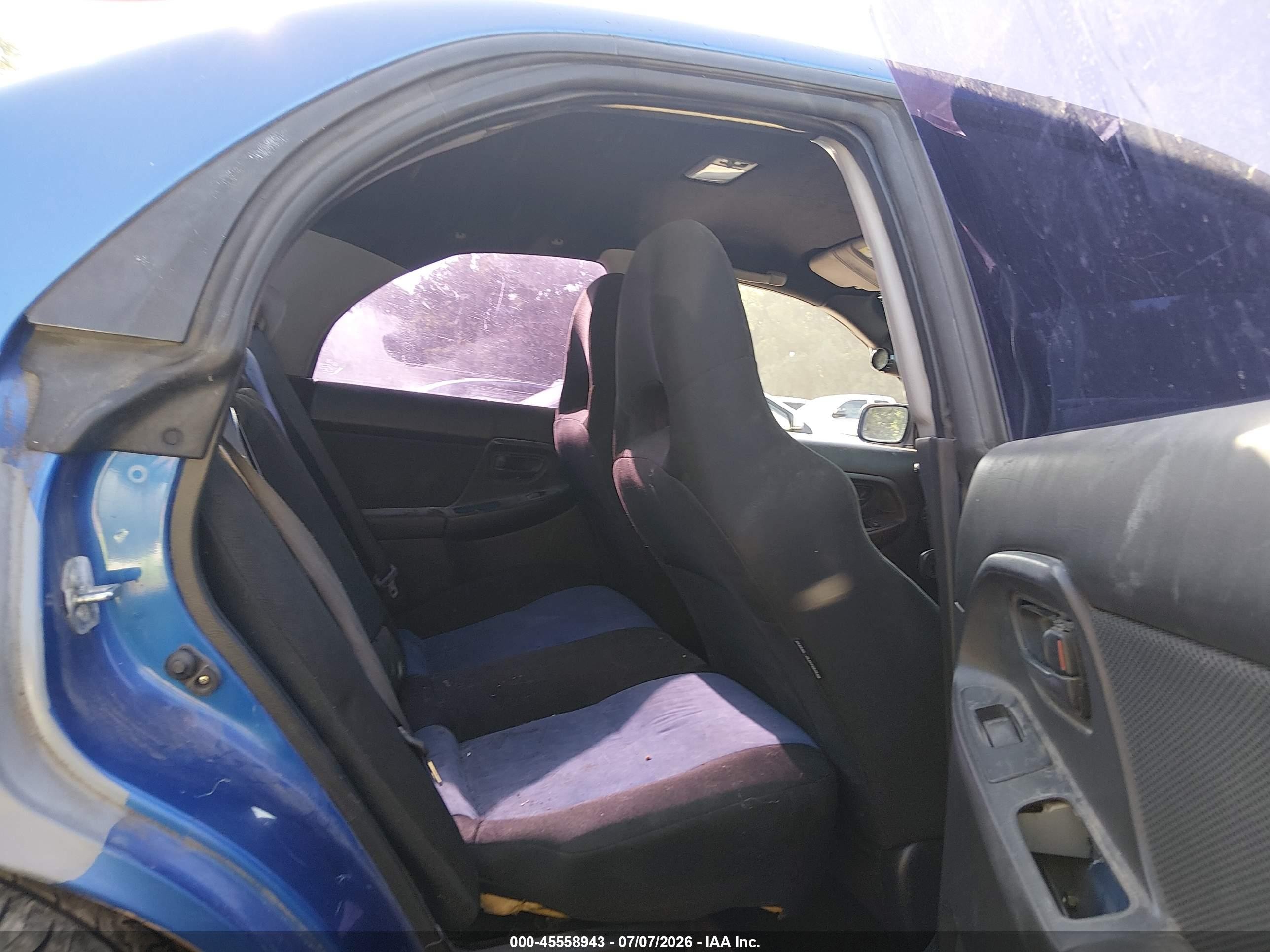 2004 Subaru Impreza Wrx Blue vin: JF1GD29664G513200