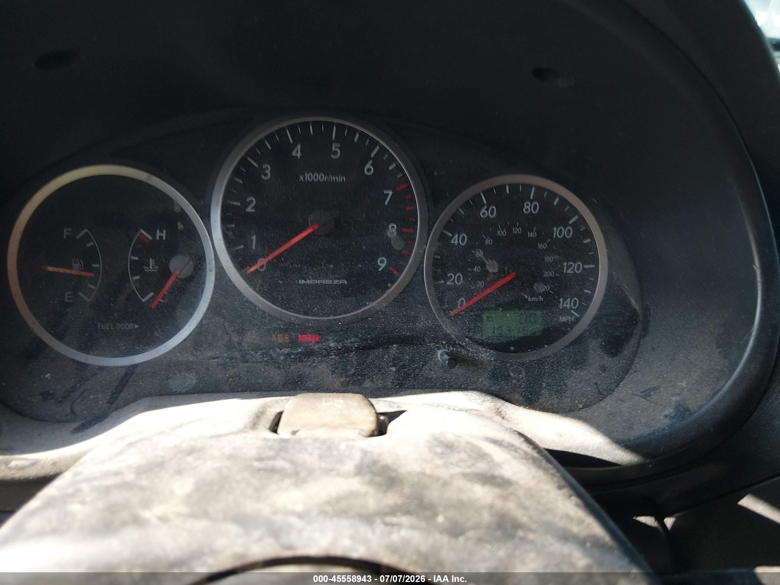 2004 Subaru Impreza Wrx Blue vin: JF1GD29664G513200