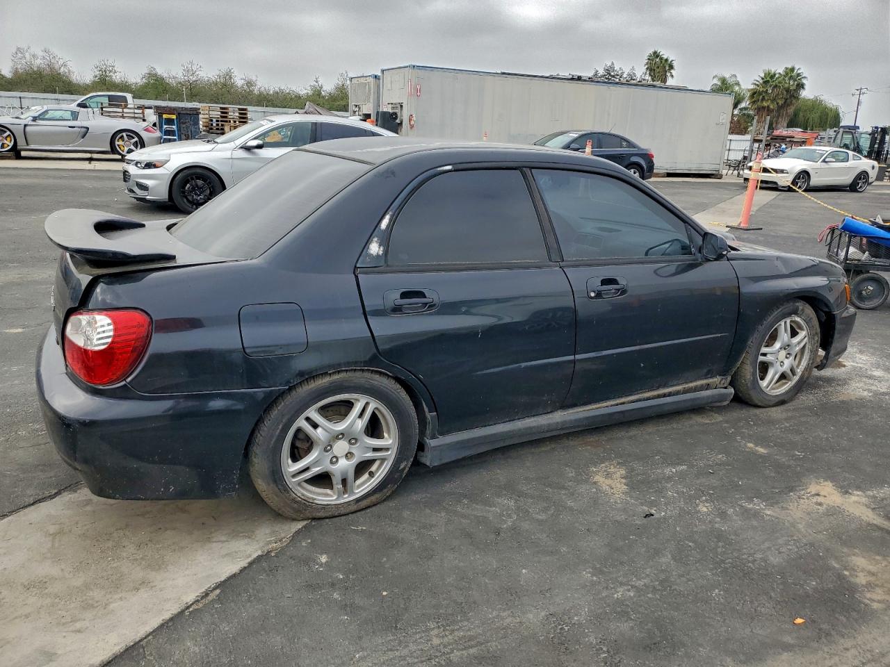 2003 Subaru Impreza Wrx Black vin: JF1GD29673G502057