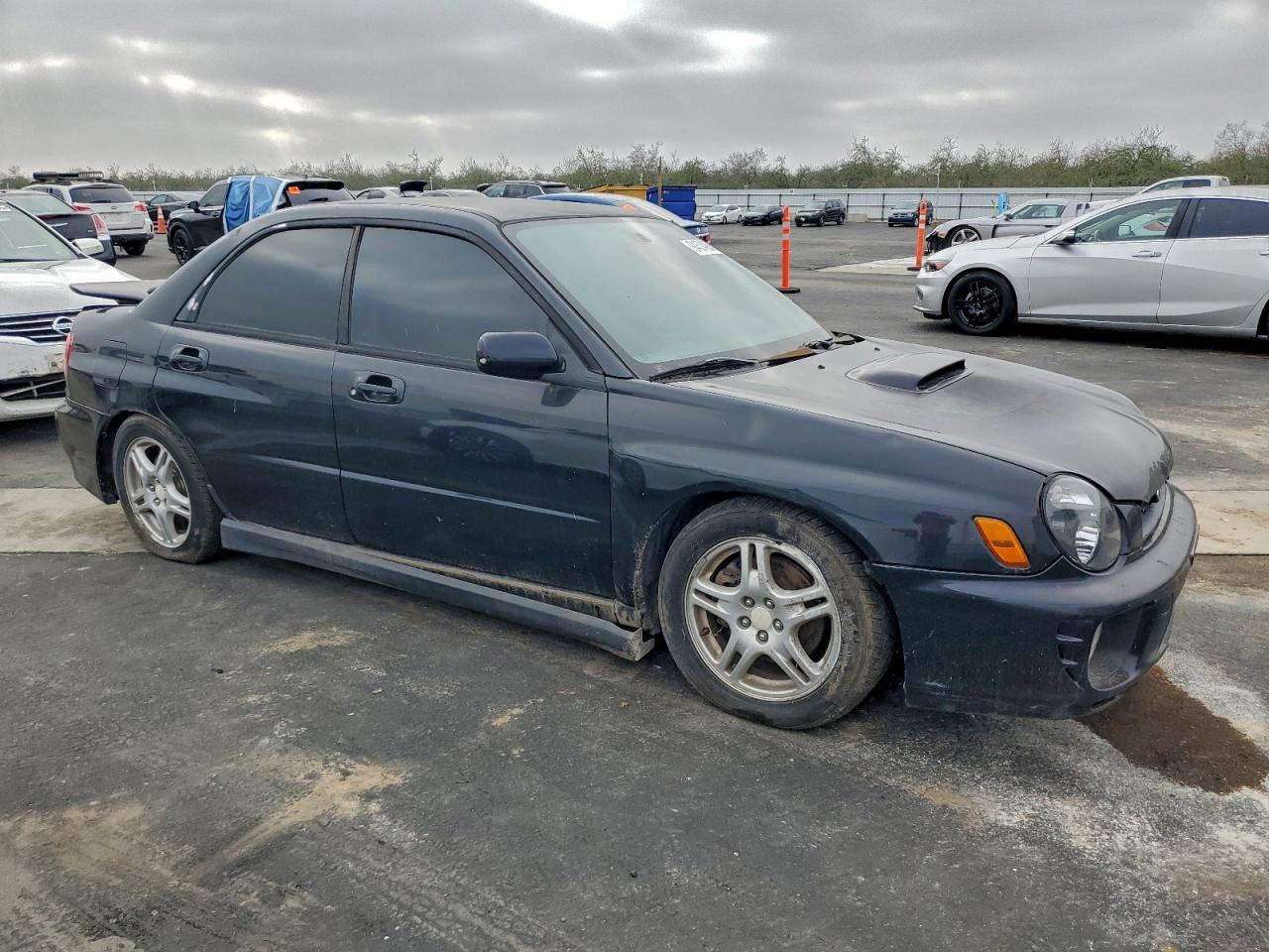 2003 Subaru Impreza Wrx Black vin: JF1GD29673G502057