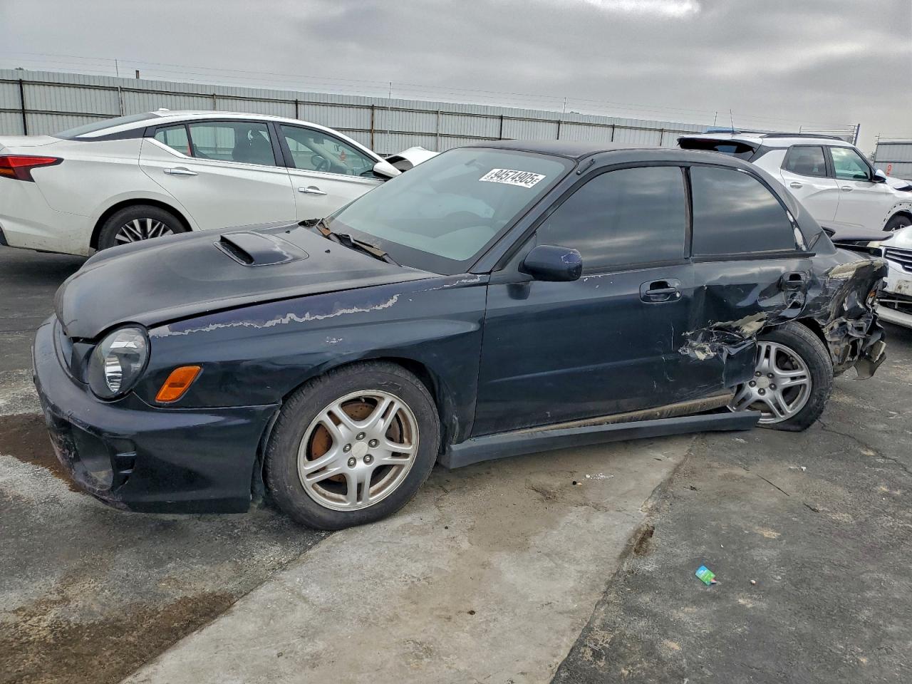 2003 Subaru Impreza Wrx Black vin: JF1GD29673G502057