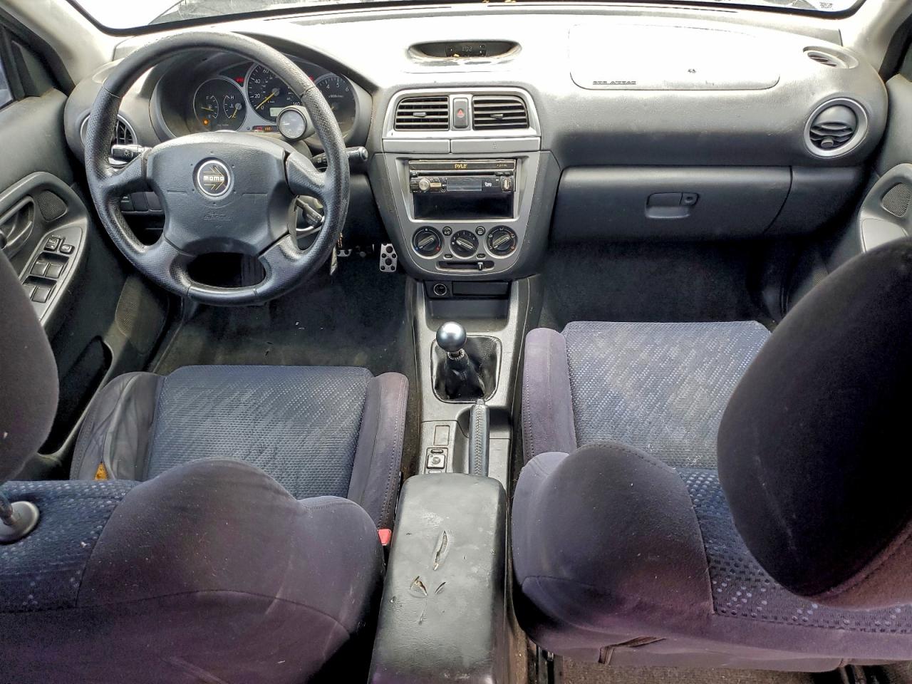 2003 Subaru Impreza Wrx Black vin: JF1GD29673G502057