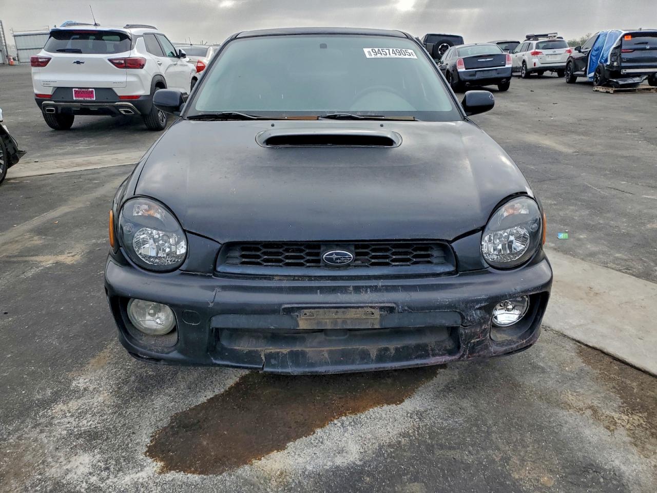 2003 Subaru Impreza Wrx Black vin: JF1GD29673G502057