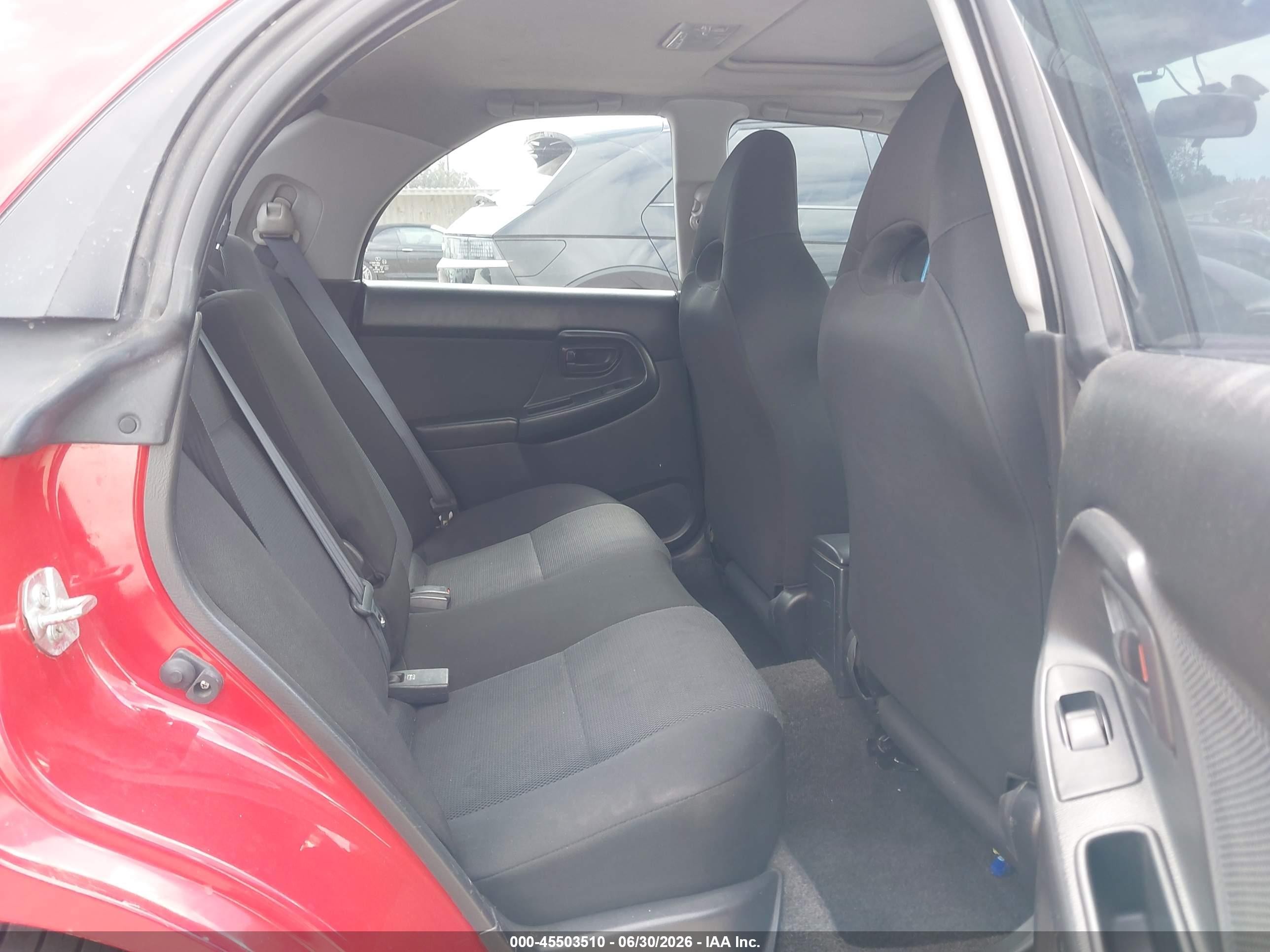 2004 Subaru Impreza Wrx Red vin: JF1GD29674G510676