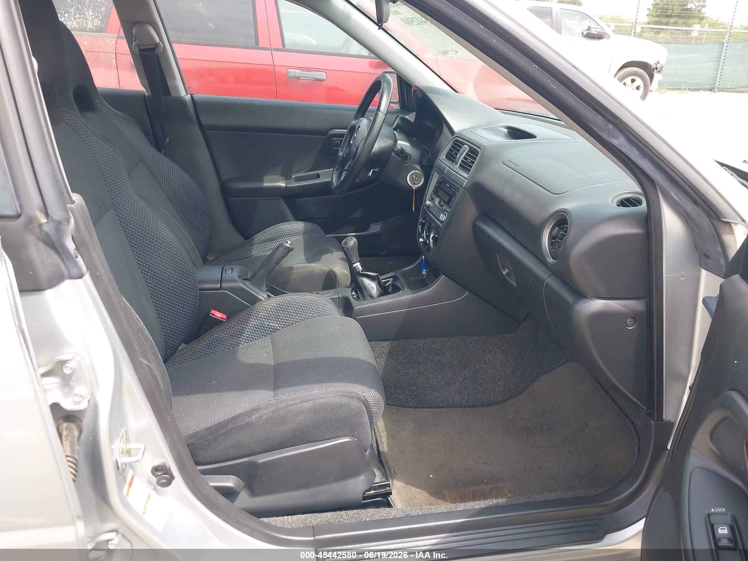 2004 Subaru Impreza Wrx Silver vin: JF1GD29674G523850